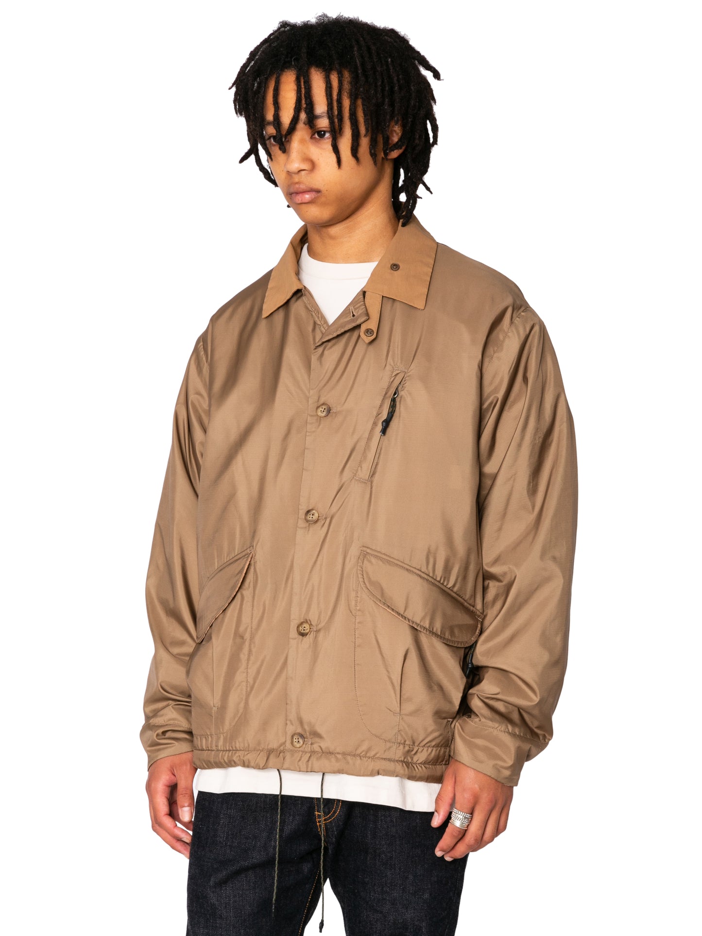 ORGANIZED WORK JACKET/ PE.ECO RIPSTOP