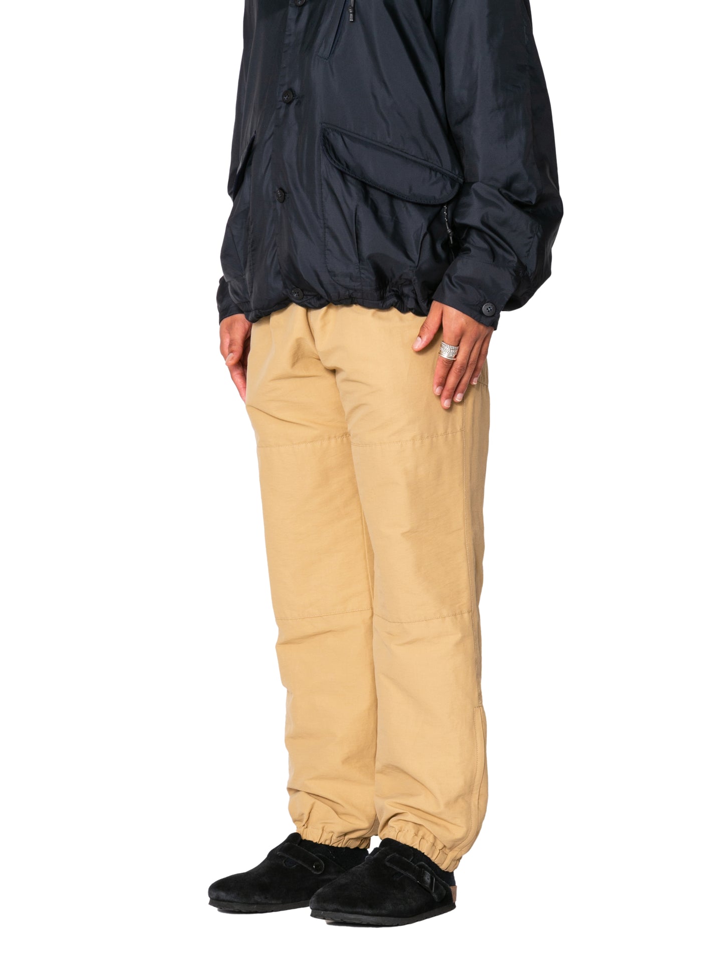 ORGANIZED EASY RIB PANTS/ ECO NYLON