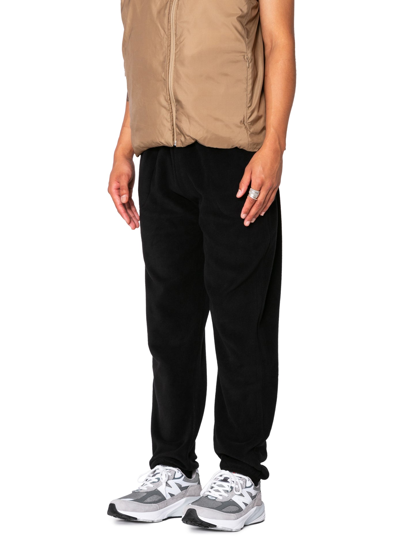 ORGANIZED EASY RIB PANT/ PE.MICRO FLEECE