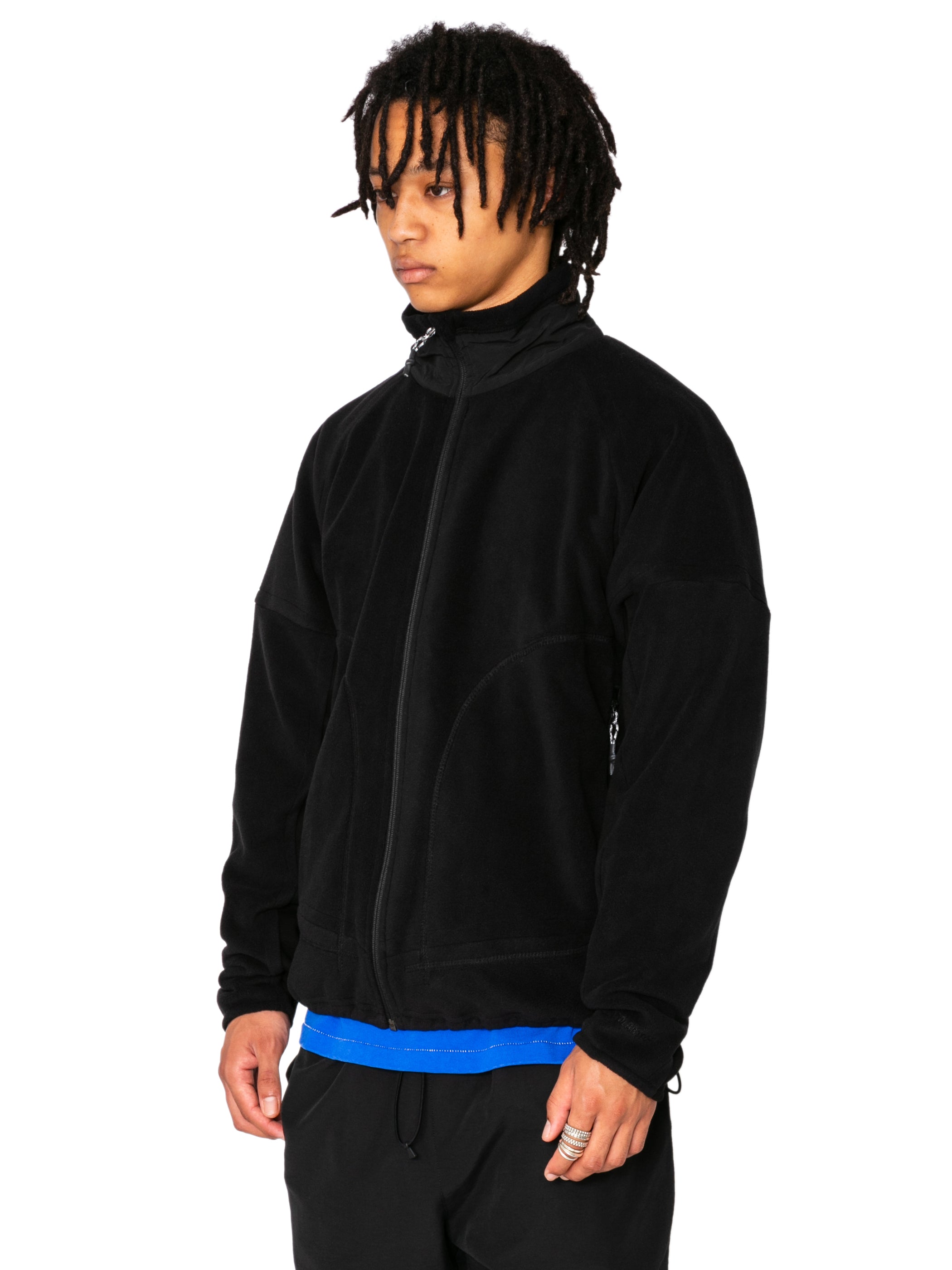 ORGANIZED ZIP BLOUSON/ PE.MICRO FLEECE