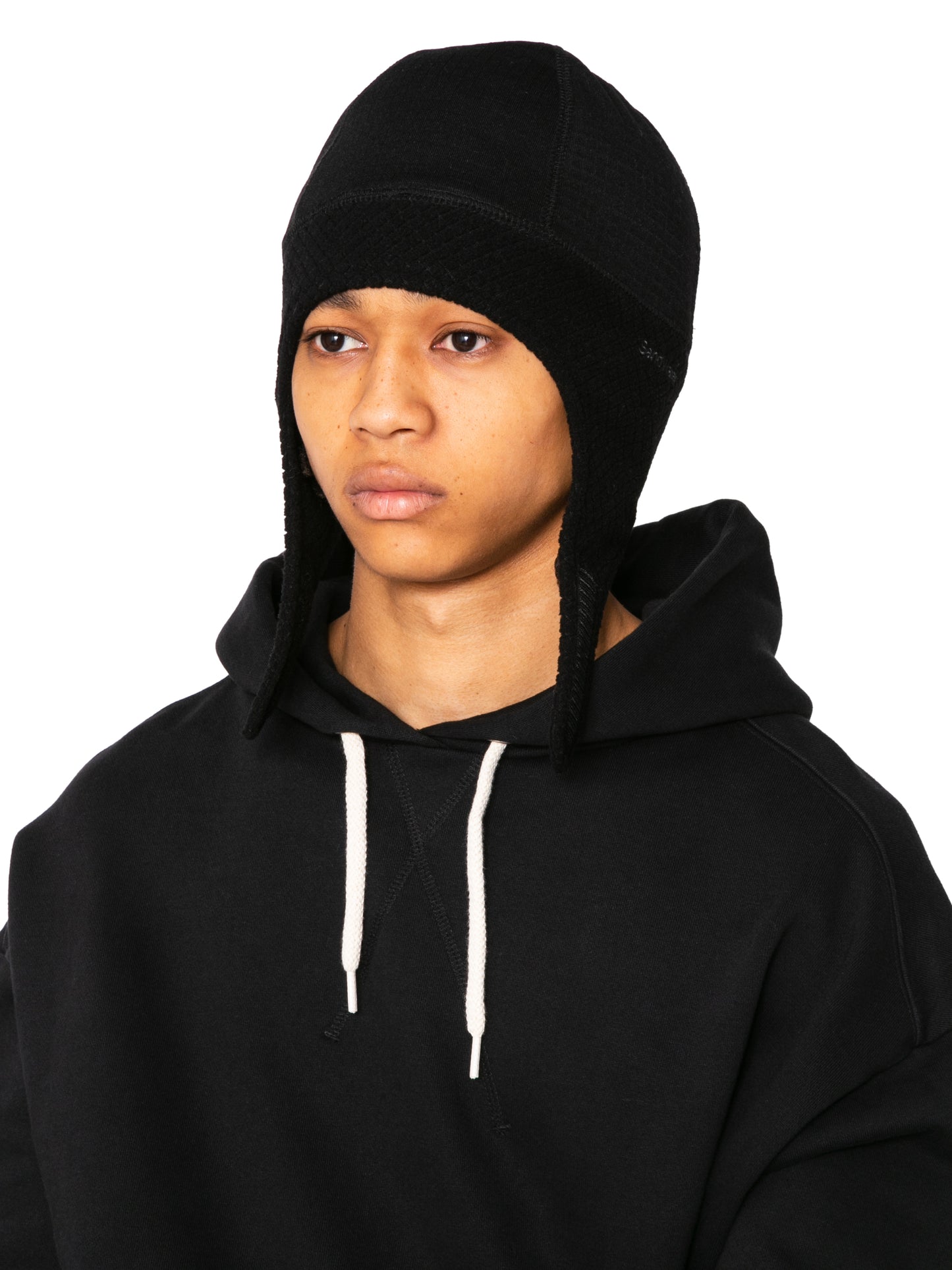 ORGANIZED EARMUFF CAP/ PE.BLOCK FLEECE