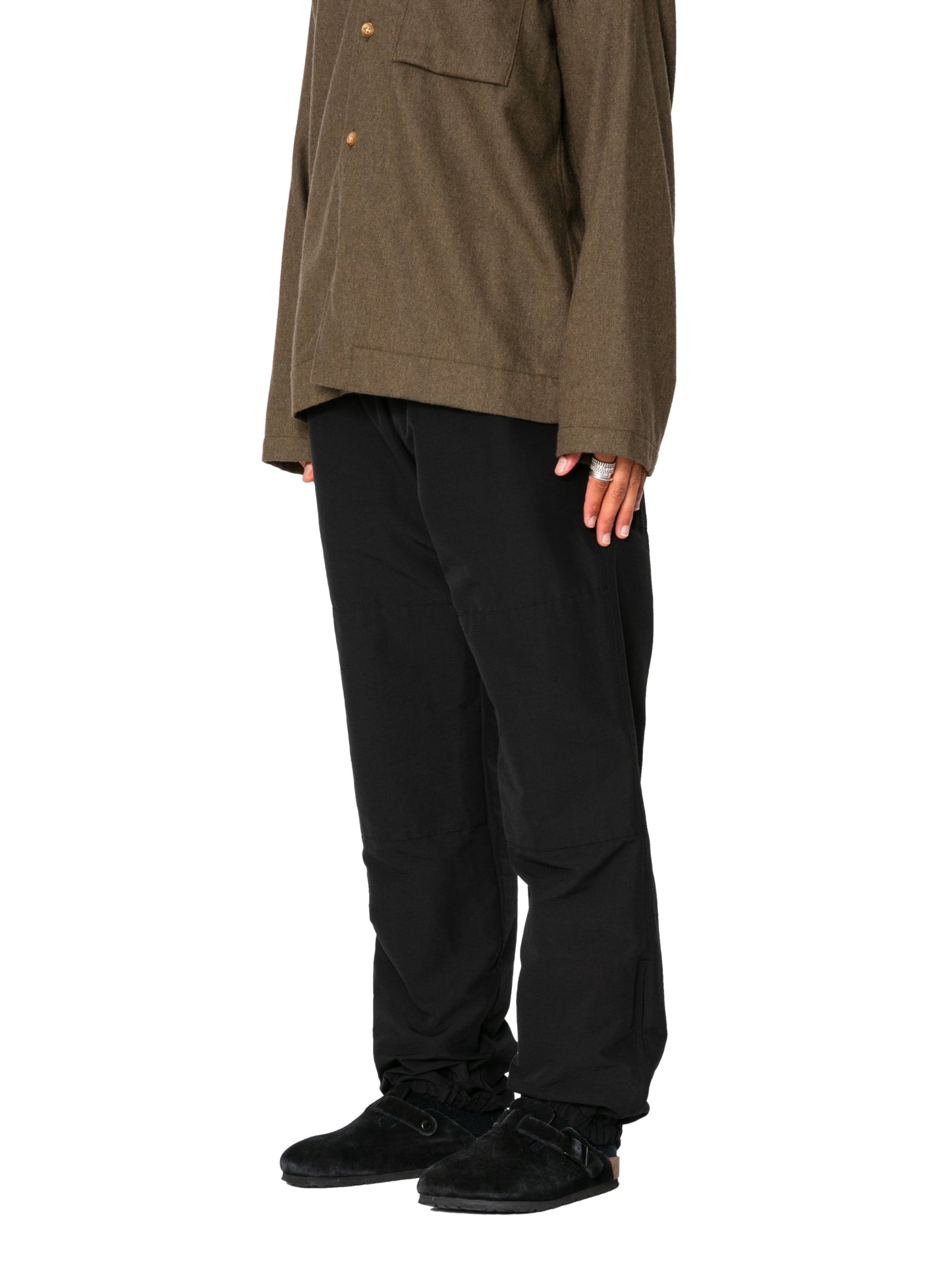 ORGANIZED EASY RIB PANTS/ ECO NYLON