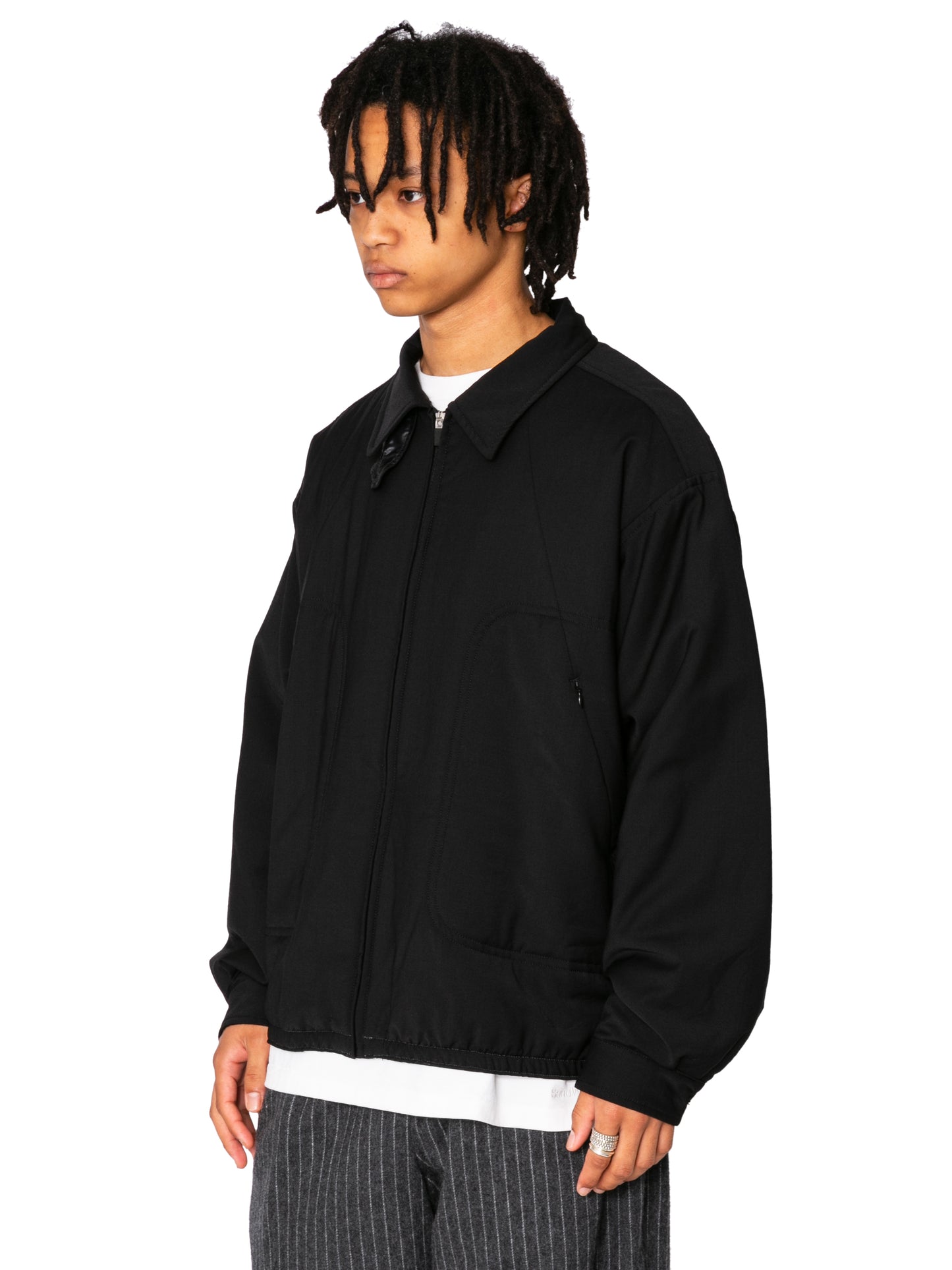 RESEARCHED LIGHT PUFF BLOUSON/ REGGIANI W.SATIN