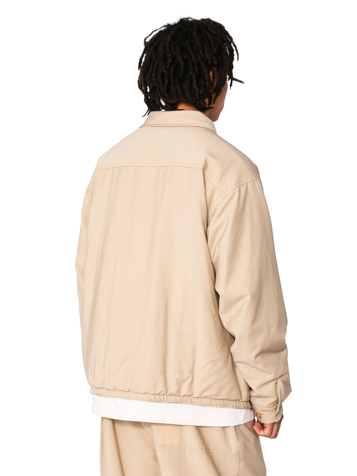 RESEARCHED LIGHT PUFF BLOUSON/ REGGIANI W.SATIN