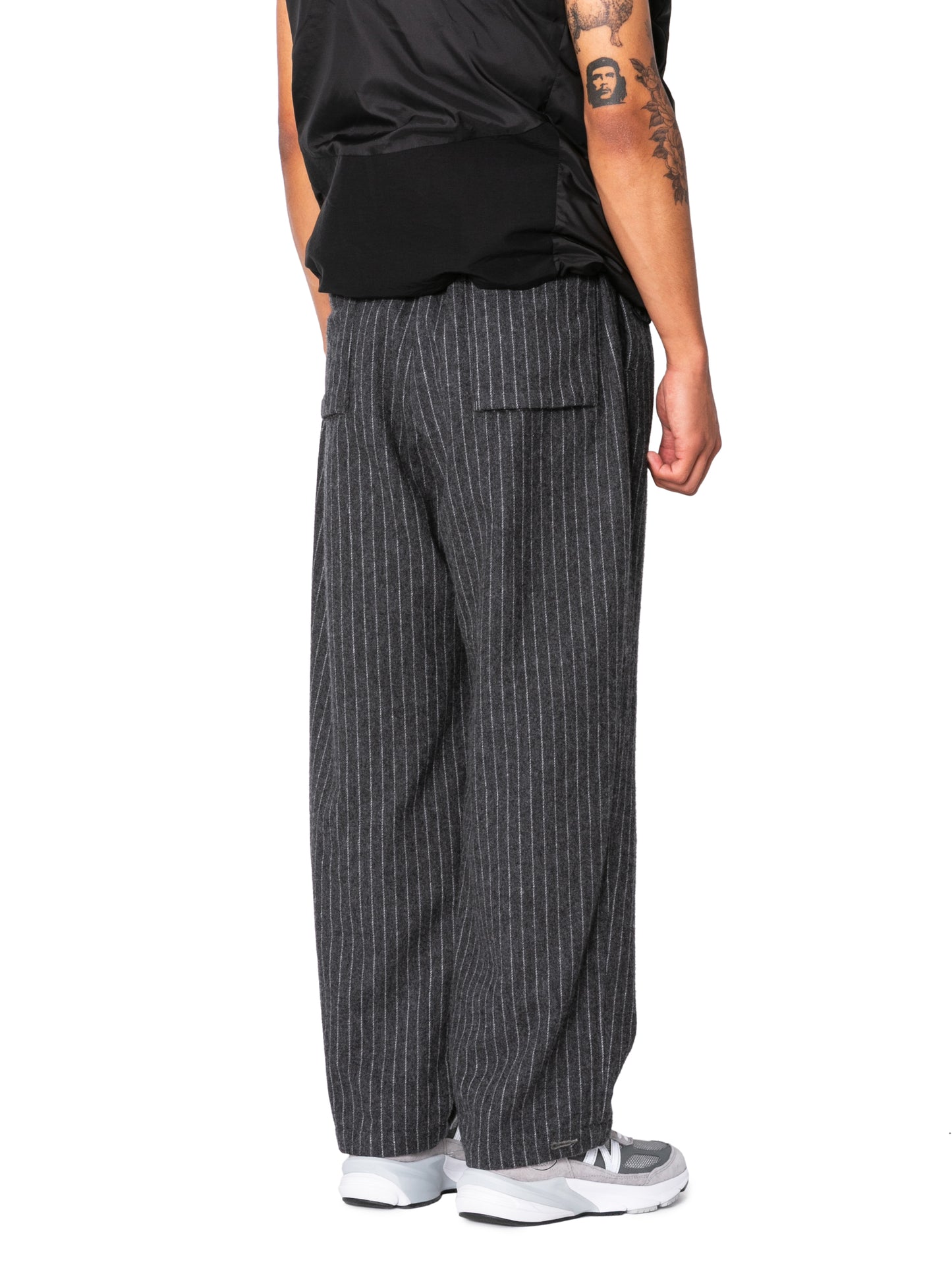 RESEARCHED WIDE EASY SLACKS/ ECO WOOL