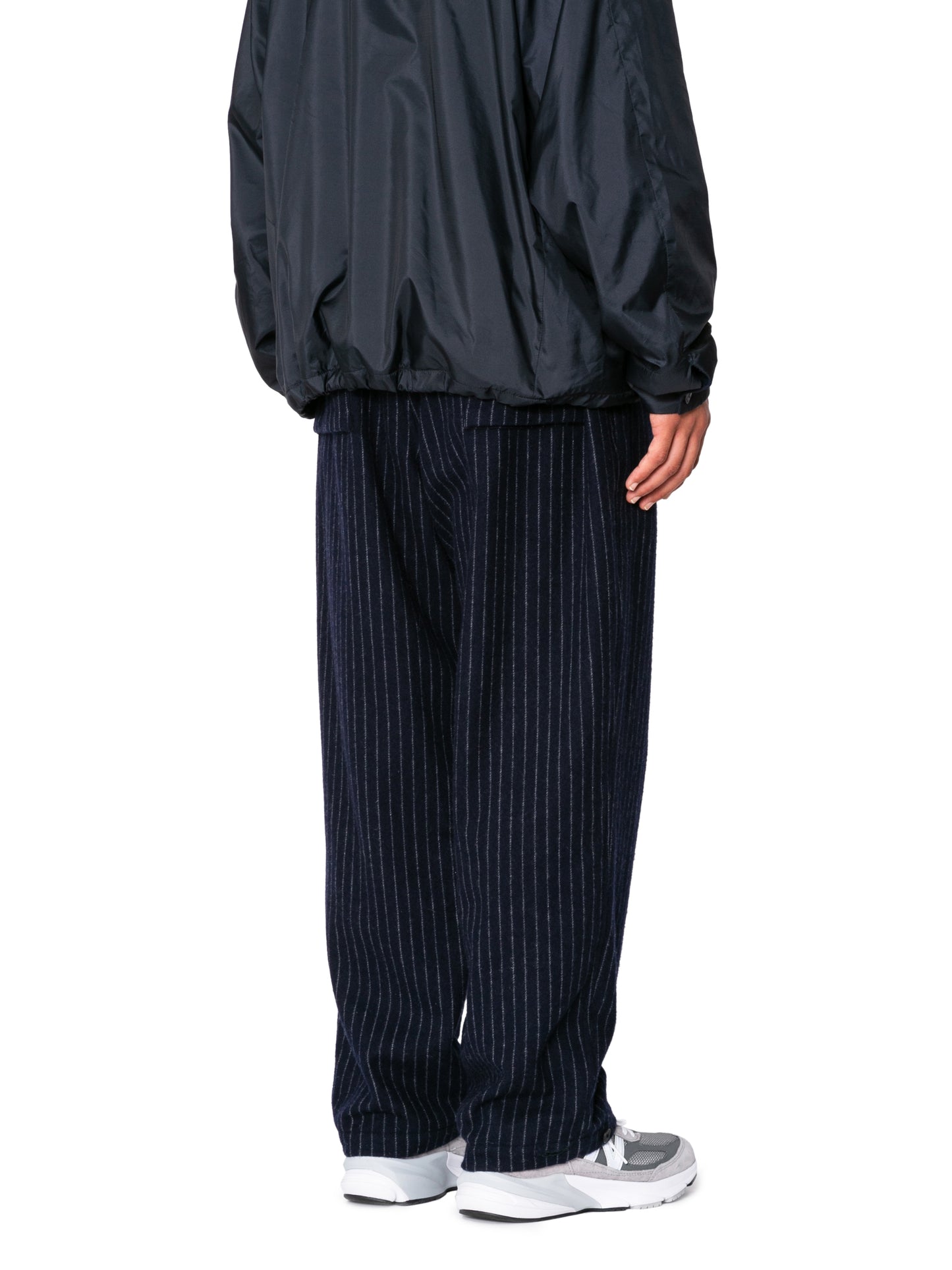 RESEARCHED WIDE EASY SLACKS/ ECO WOOL