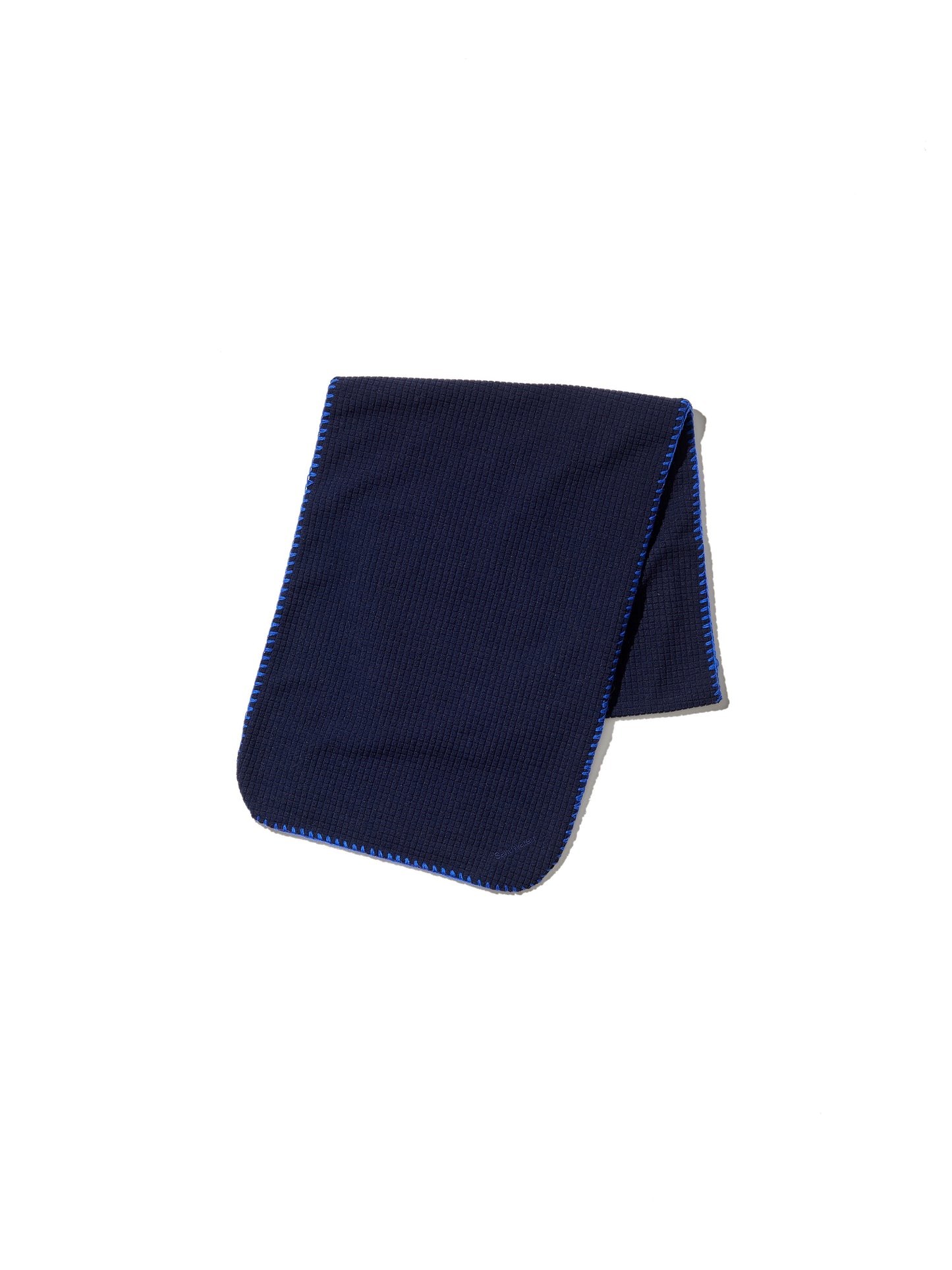ORGANIZED LONG SCARF/ PE.BLOCK FLEECE