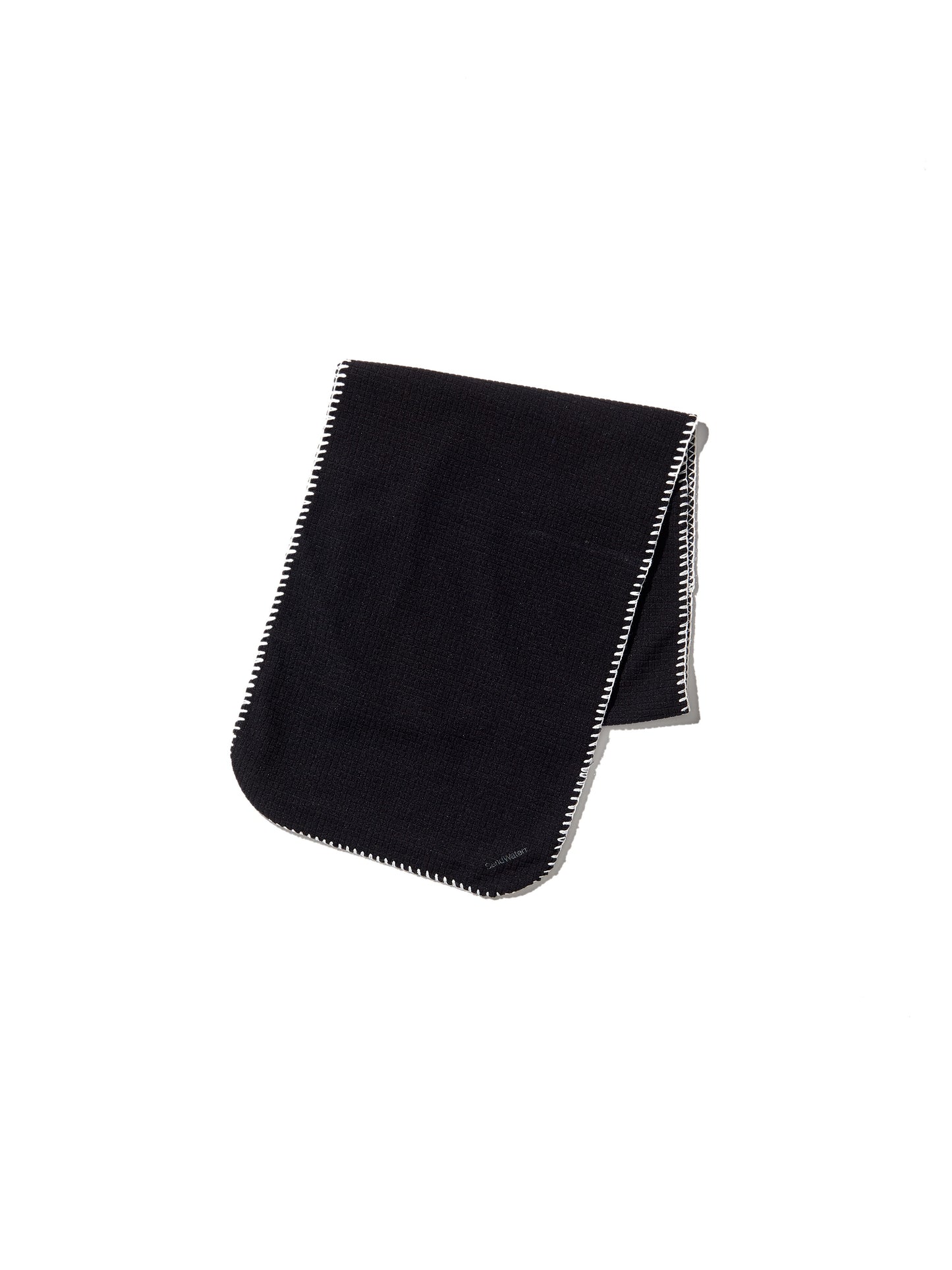 ORGANIZED LONG SCARF/ PE.BLOCK FLEECE