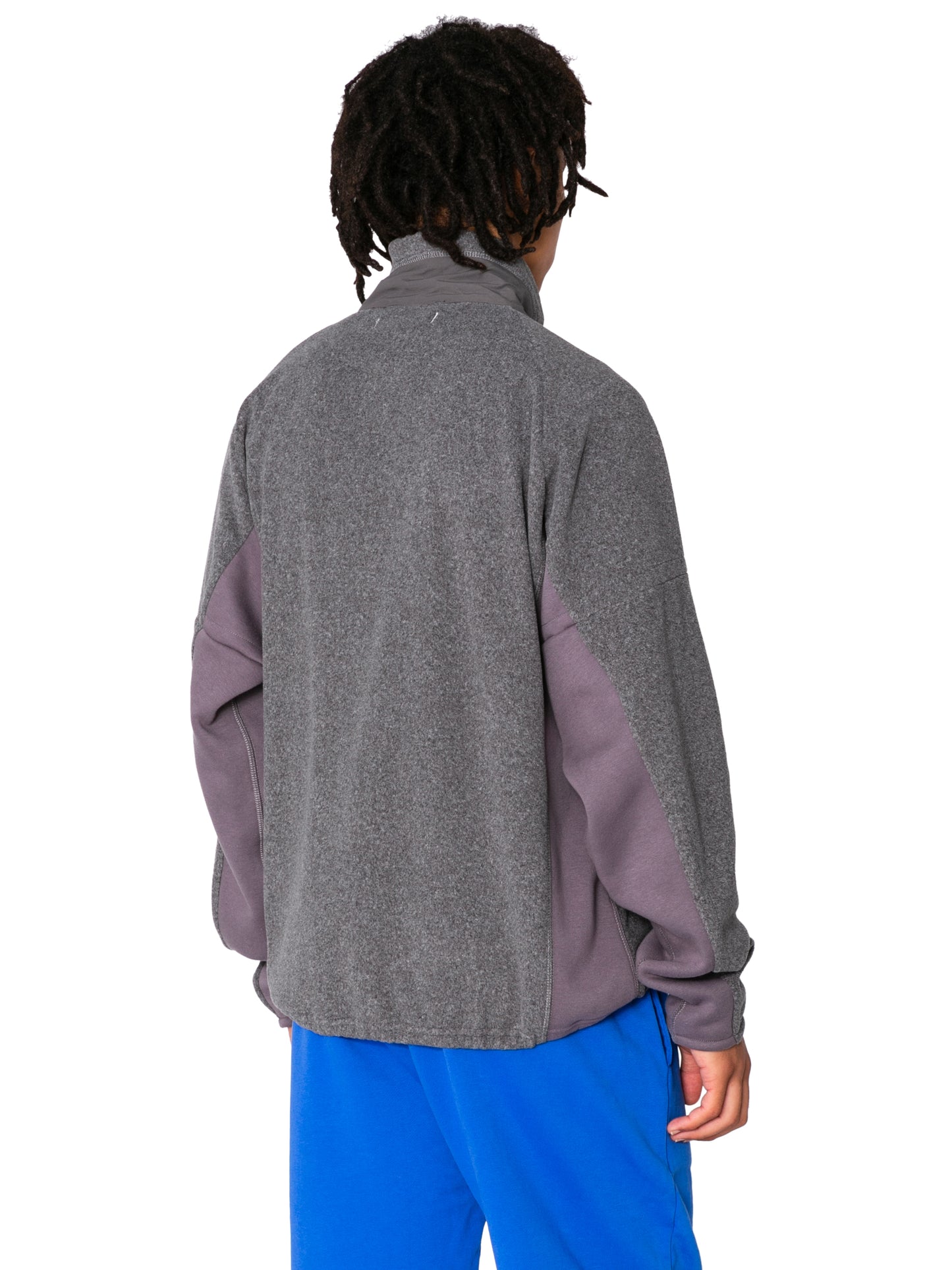 ORGANIZED ZIP BLOUSON/ PE.MICRO FLEECE