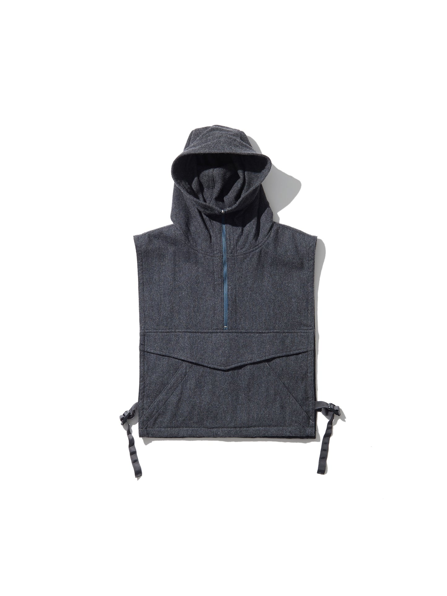 RESEARCHED ANORACK VEST/ ECO WOOL