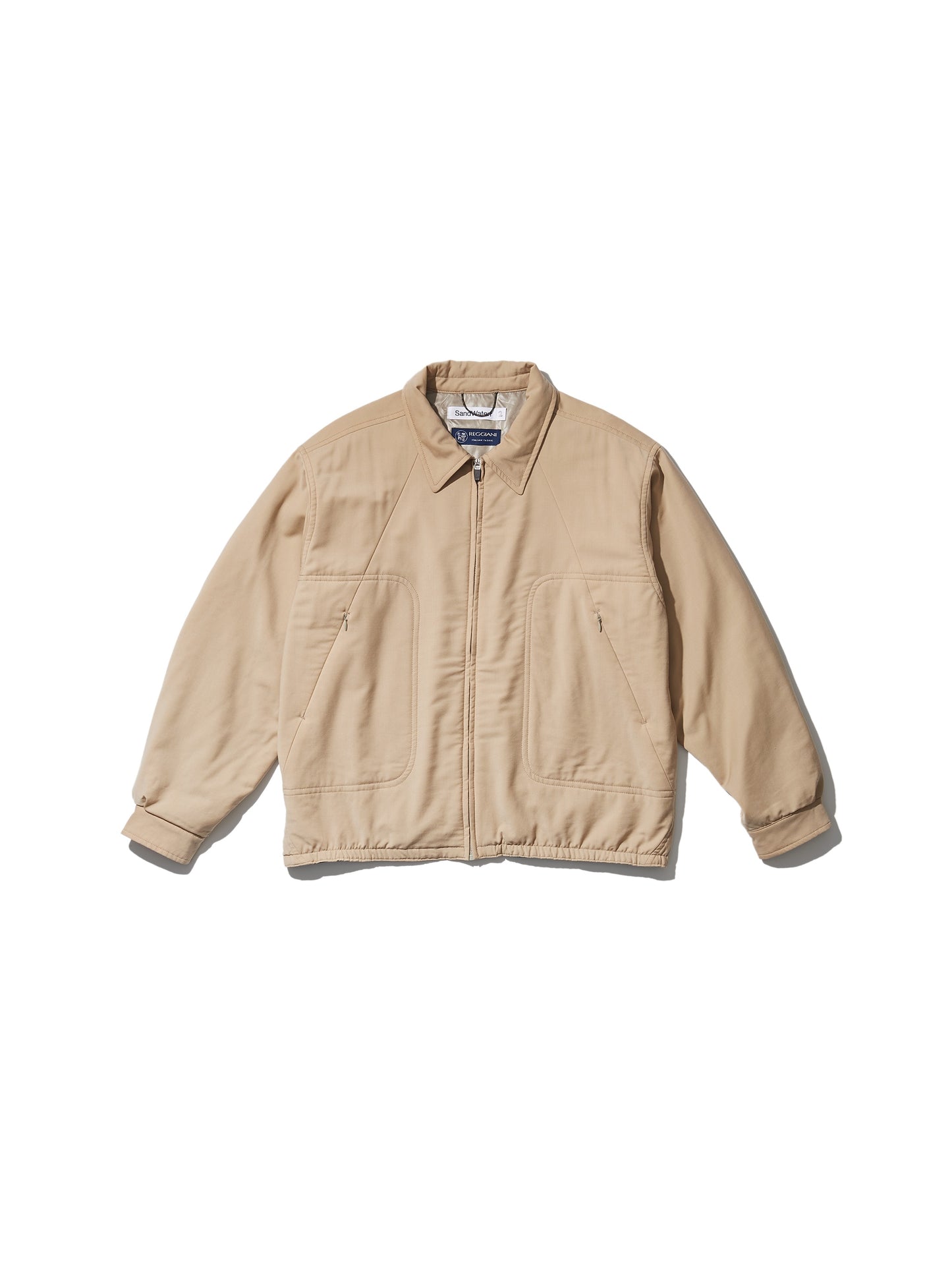 RESEARCHED LIGHT PUFF BLOUSON/ REGGIANI W.SATIN