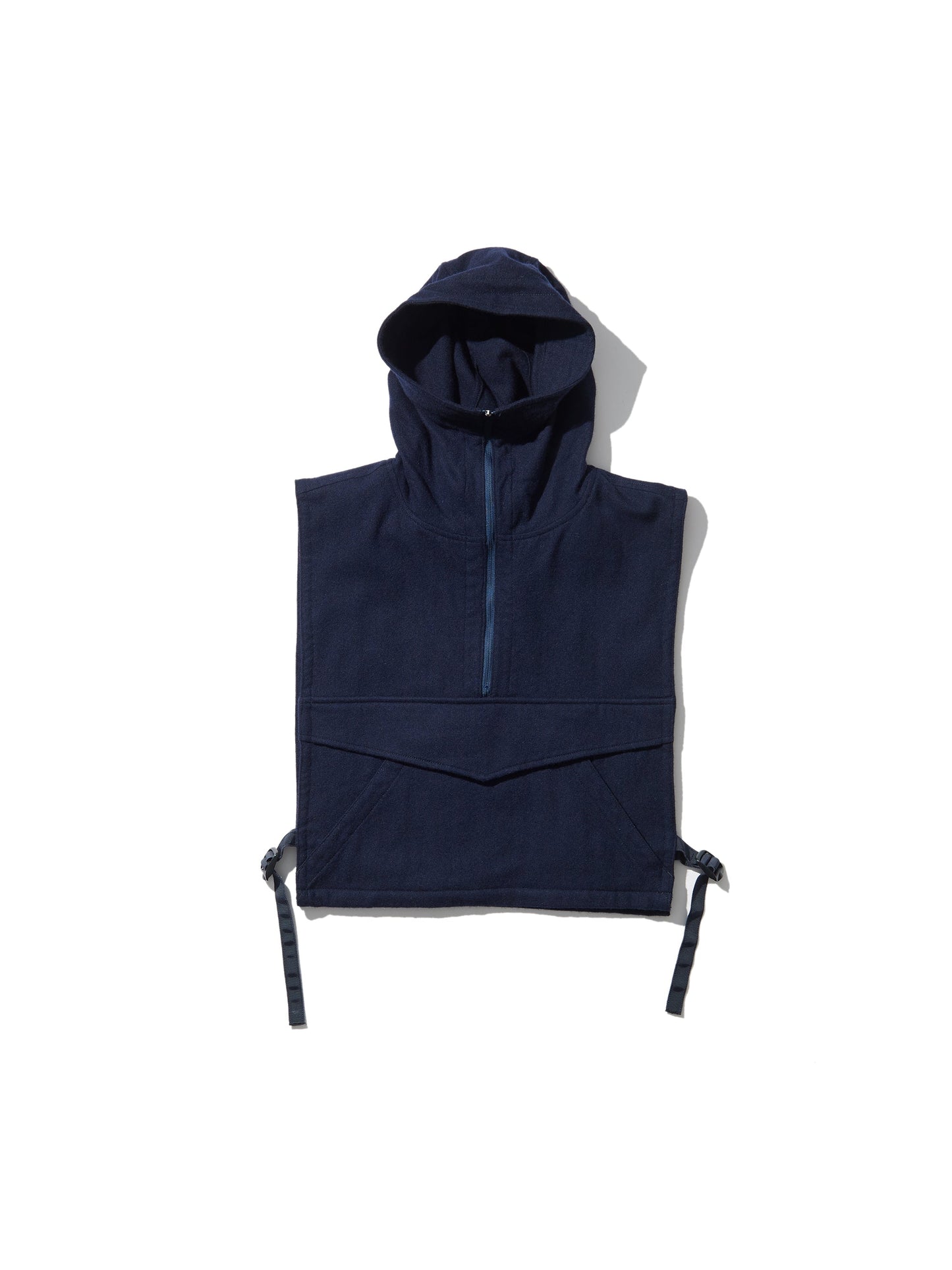 RESEARCHED ANORACK VEST/ ECO WOOL