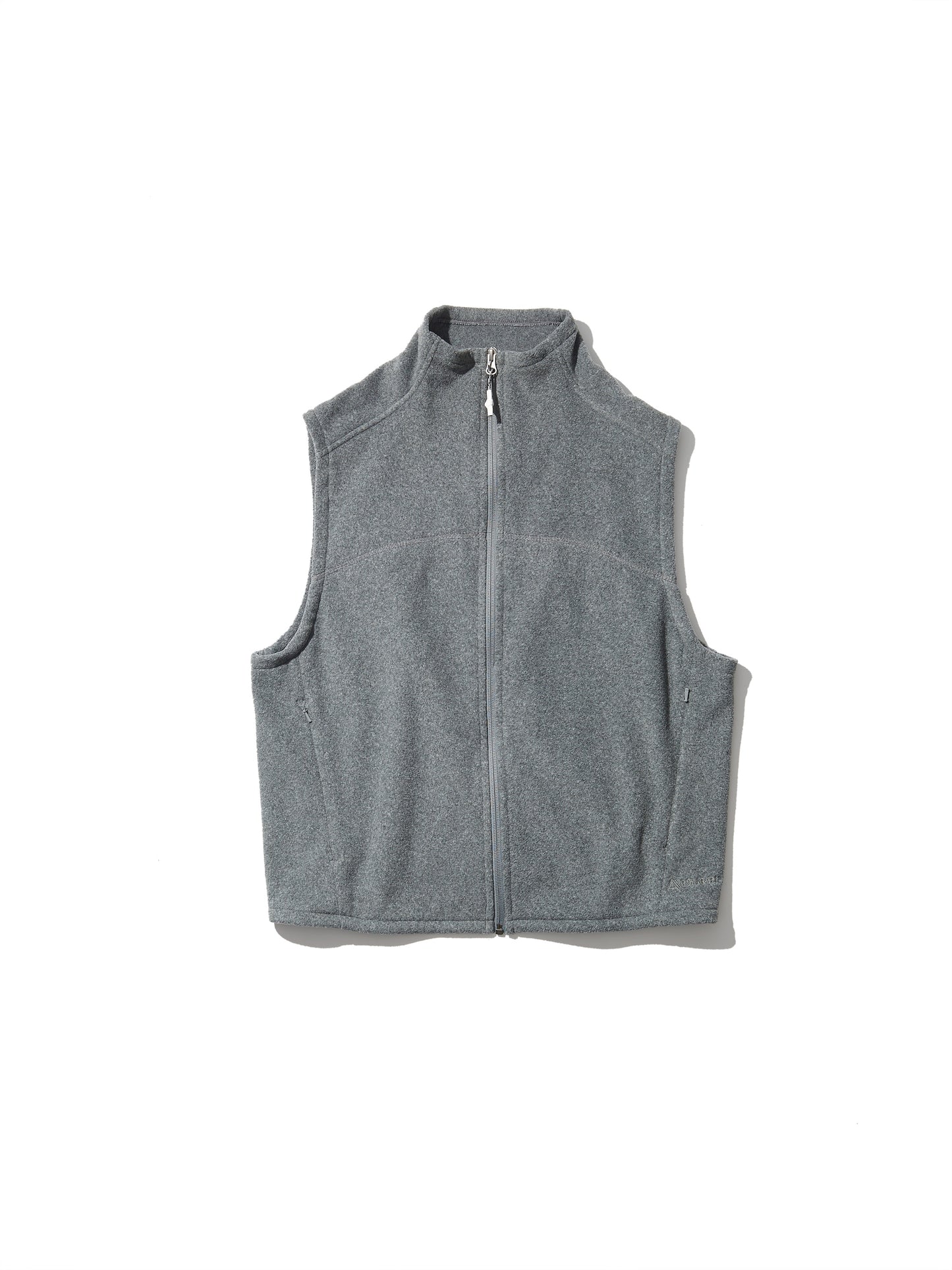 ORGANIZED ZIP VEST/ PE.MICRO FLEECE