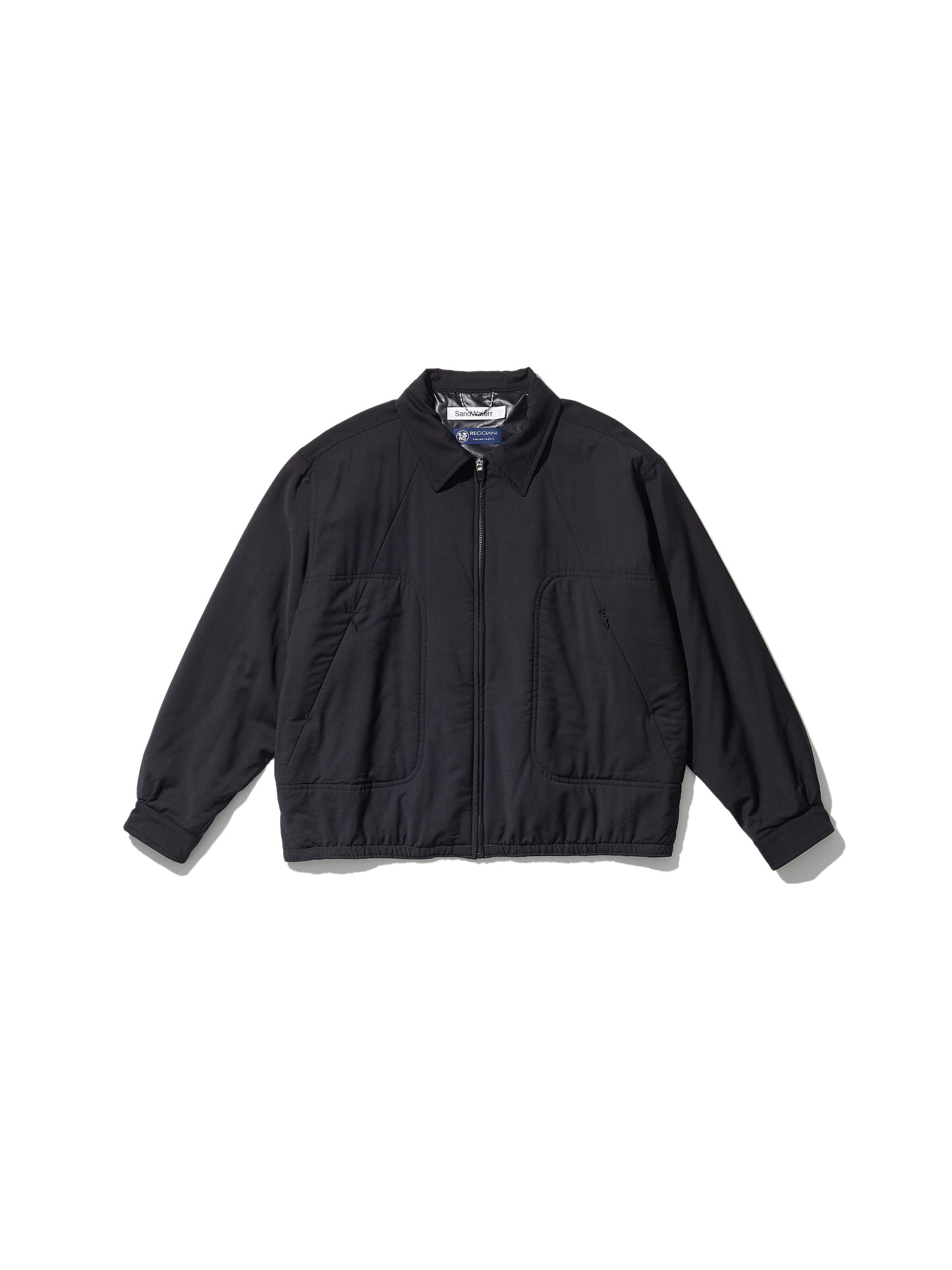 RESEARCHED LIGHT PUFF BLOUSON/ REGGIANI W.SATIN