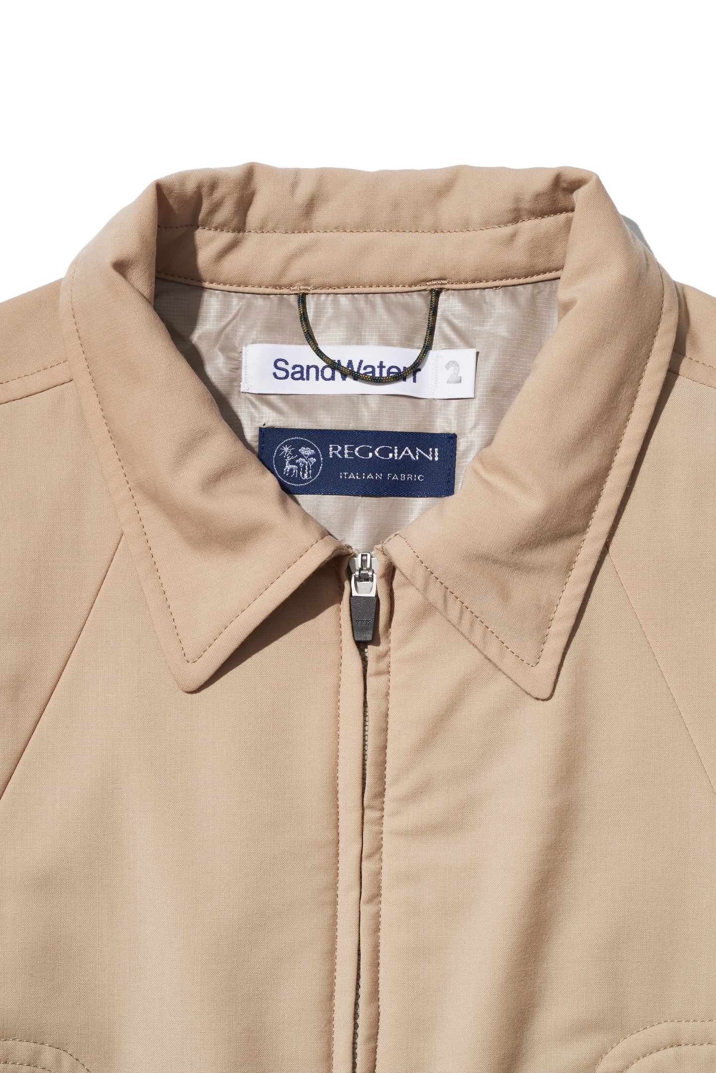 RESEARCHED LIGHT PUFF BLOUSON/ REGGIANI W.SATIN