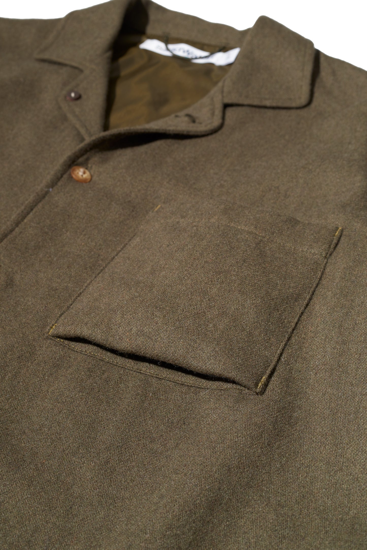 RESEARCHED PAJAMA SHIRT/ ECO WOOL