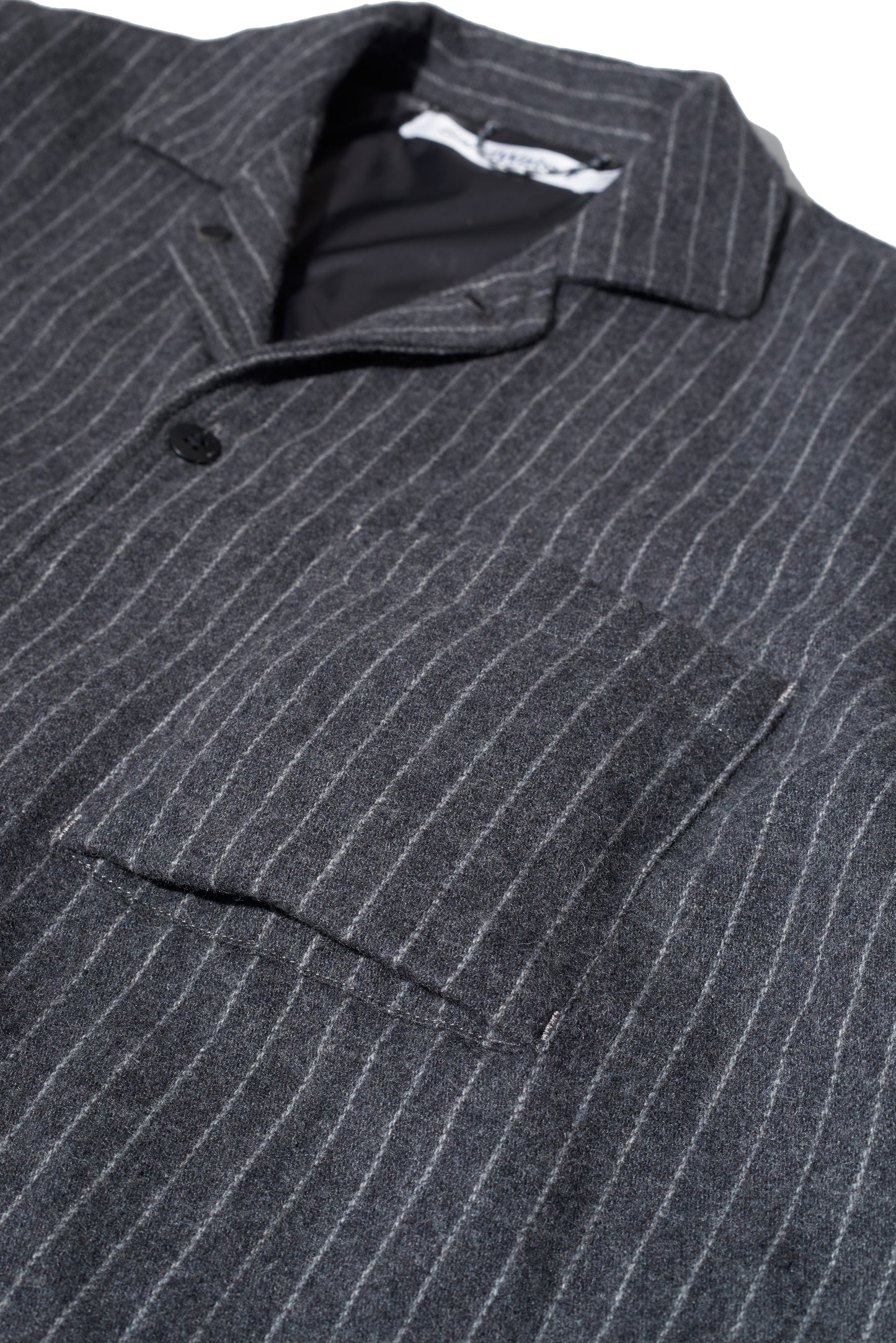 RESEARCHED PAJAMA SHIRT/ ECO WOOL
