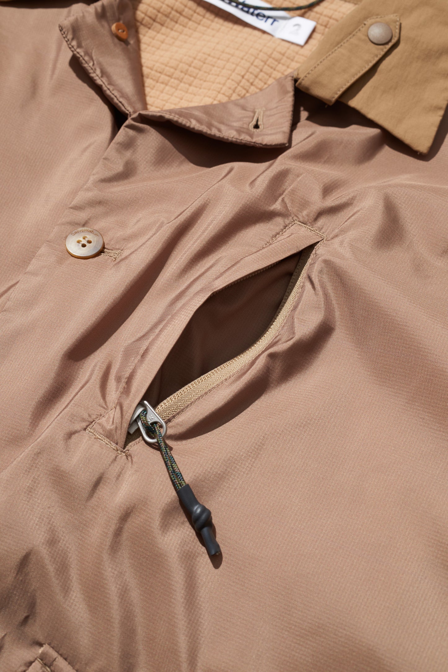 ORGANIZED WORK JACKET/ PE.ECO RIPSTOP