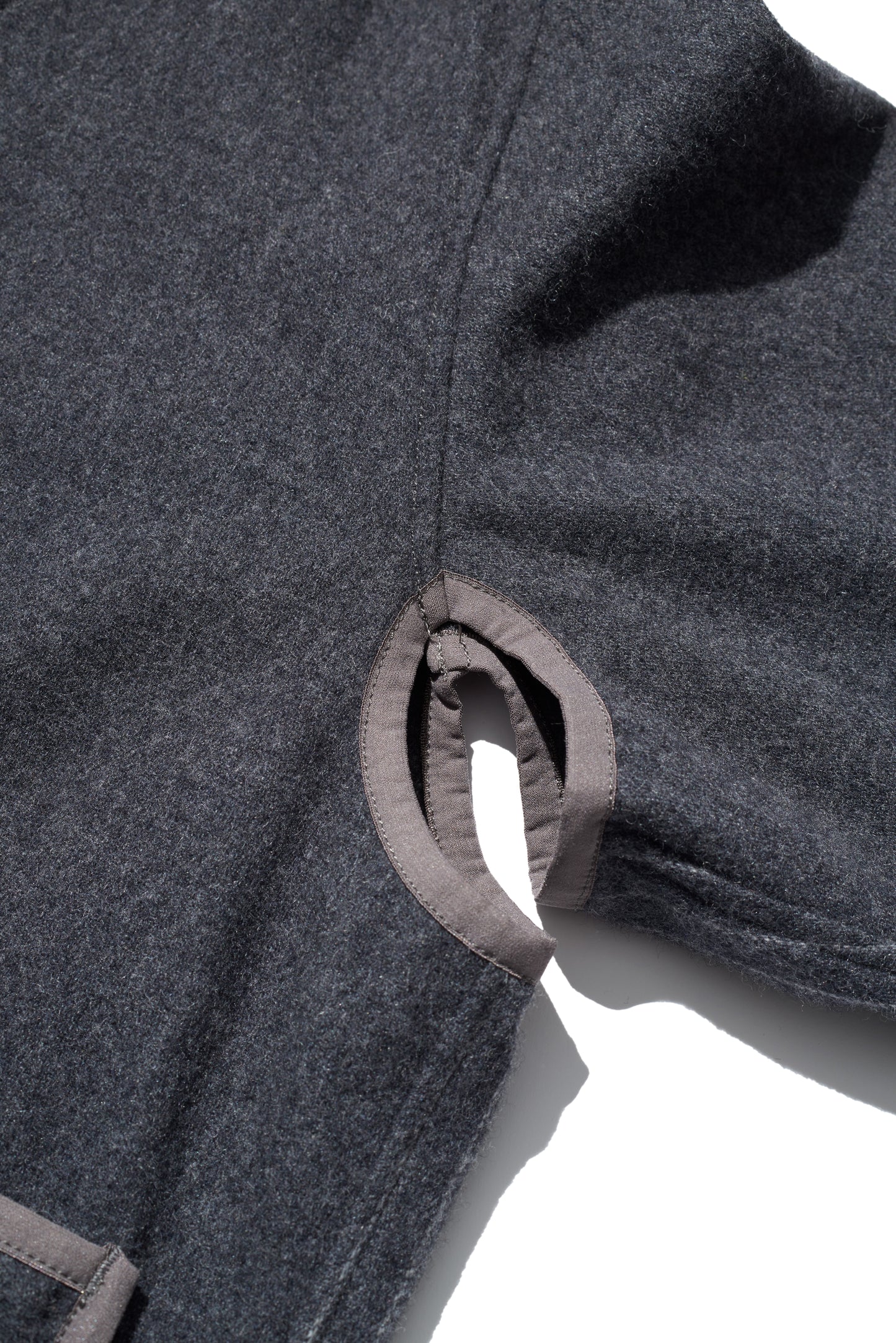 RESEARCHED LINNING SHIRT/ ECO WOOL
