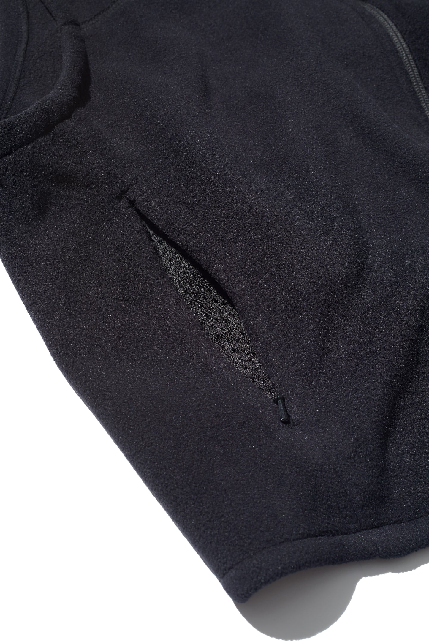 ORGANIZED ZIP VEST/ PE.MICRO FLEECE