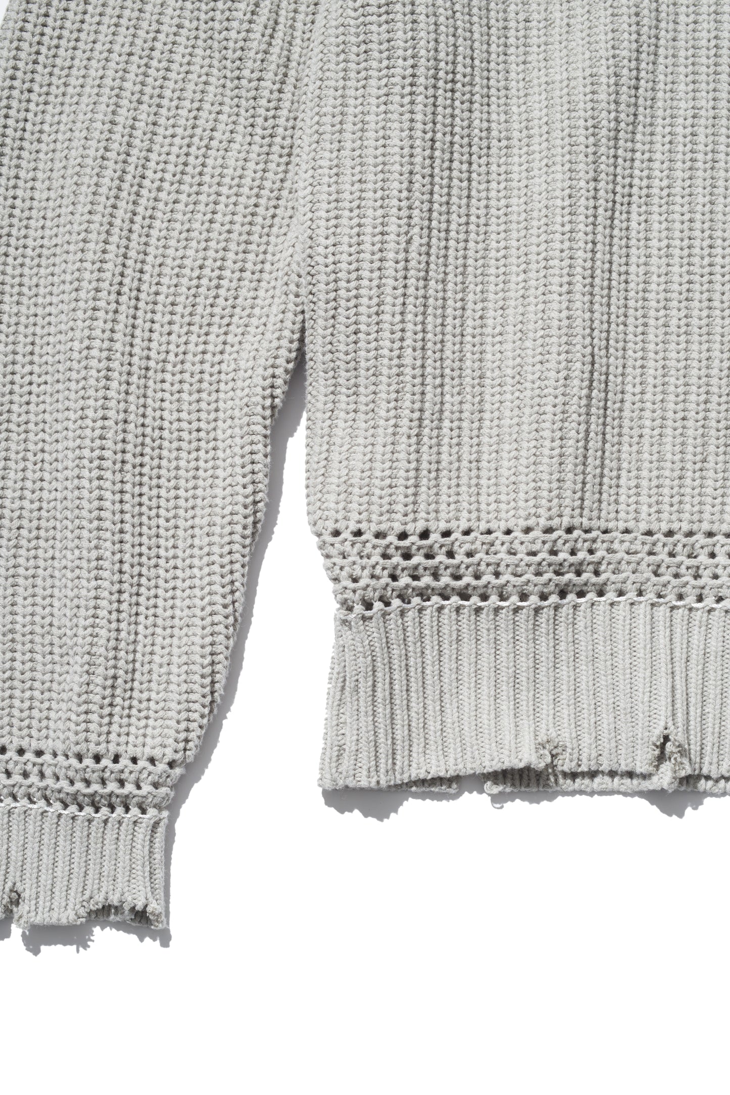 ORGANIZED CREW NECK SWEATER/ C ,A YARN