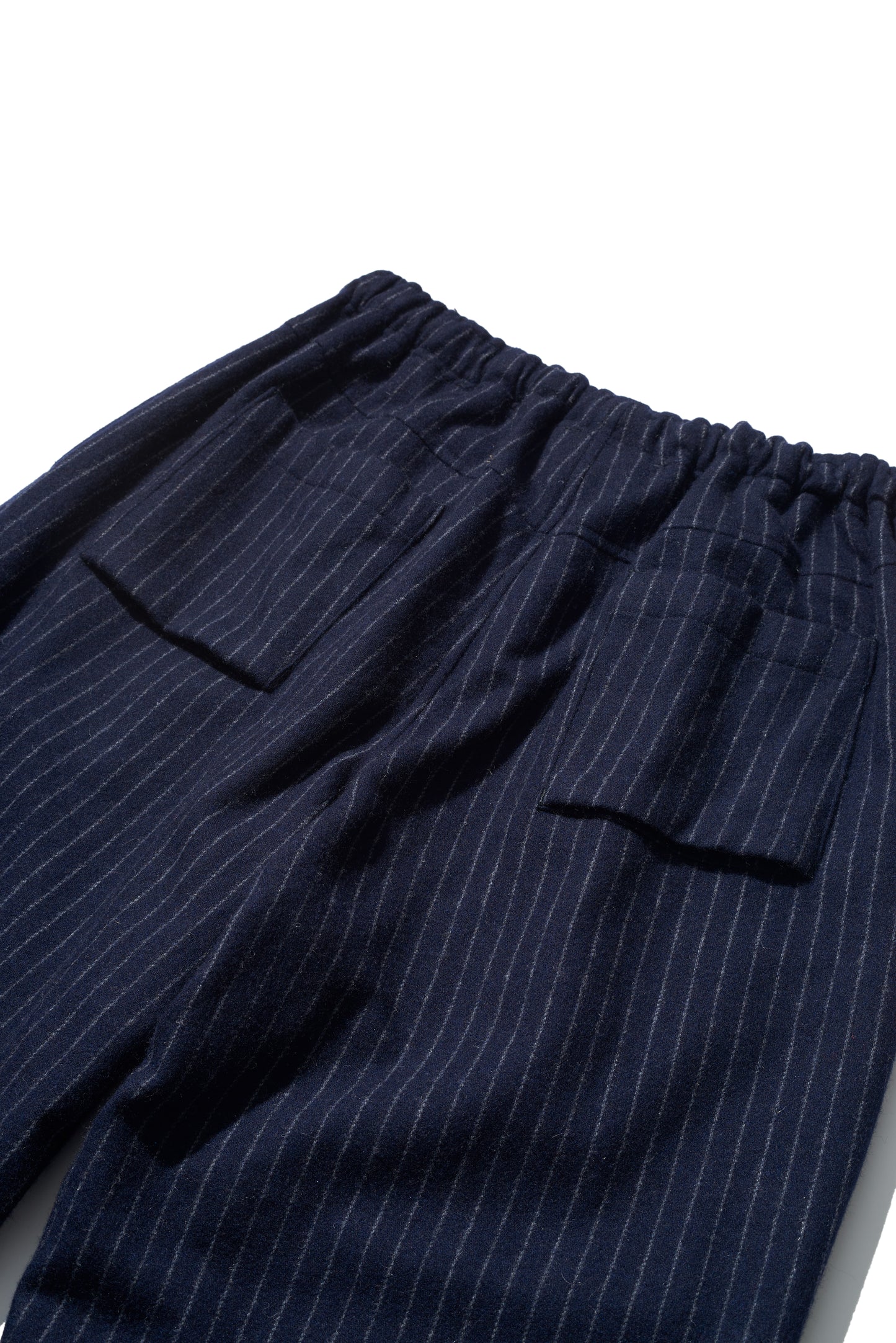 RESEARCHED WIDE EASY SLACKS/ ECO WOOL