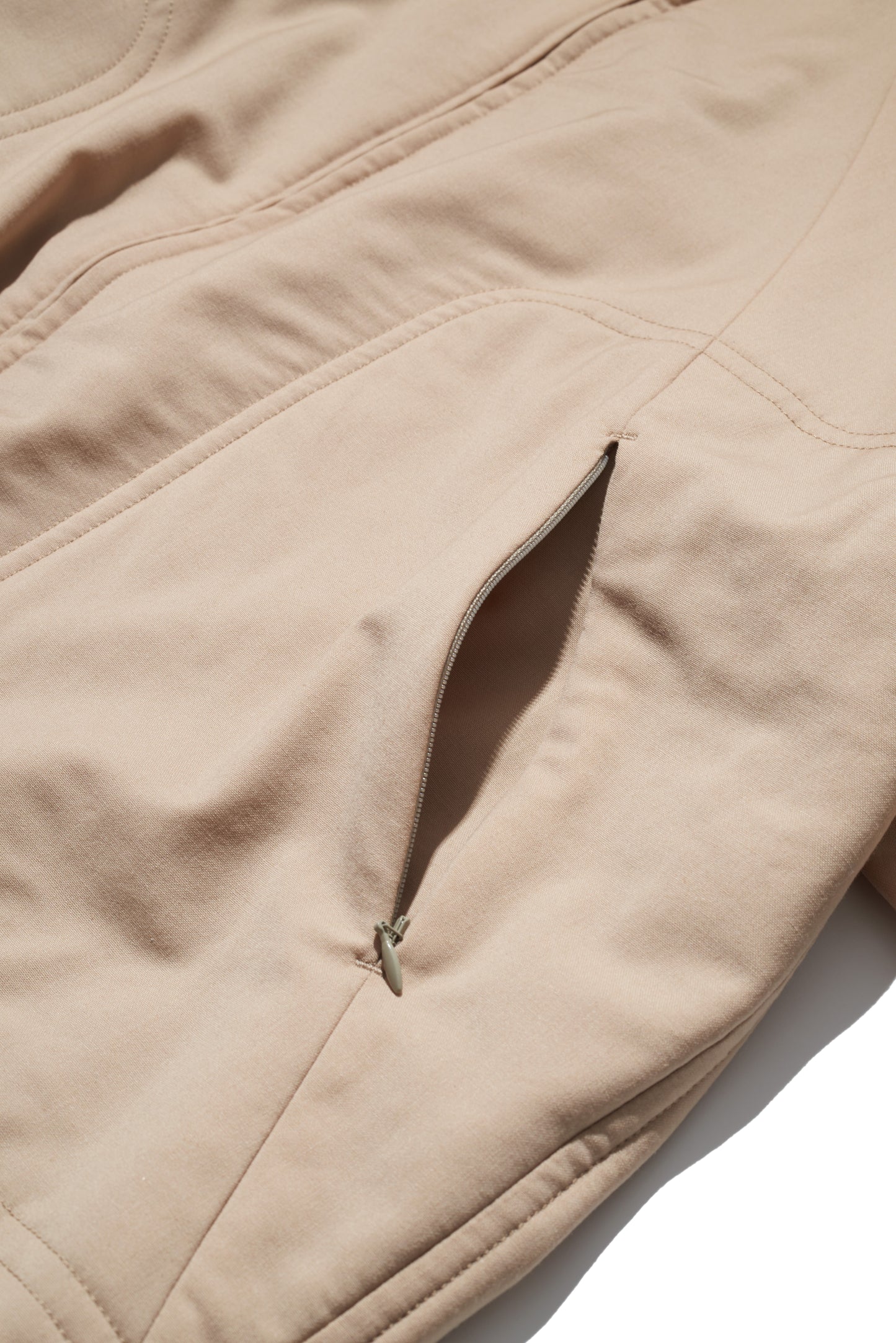 RESEARCHED LIGHT PUFF BLOUSON/ REGGIANI W.SATIN