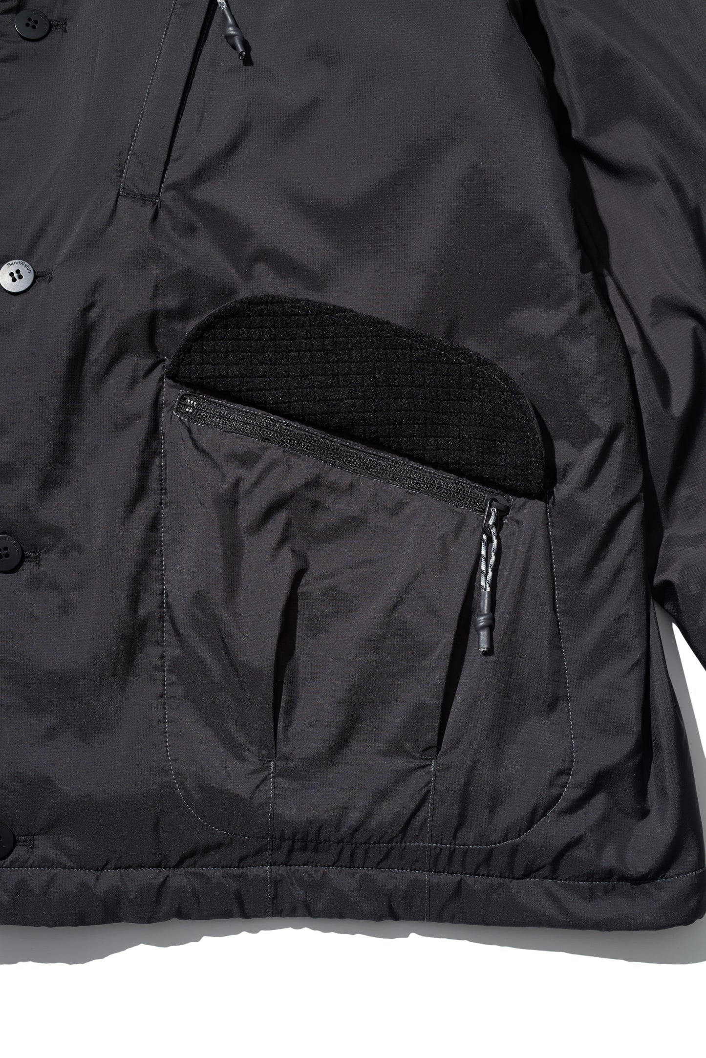 ORGANIZED WORK JACKET/ PE.ECO RIPSTOP