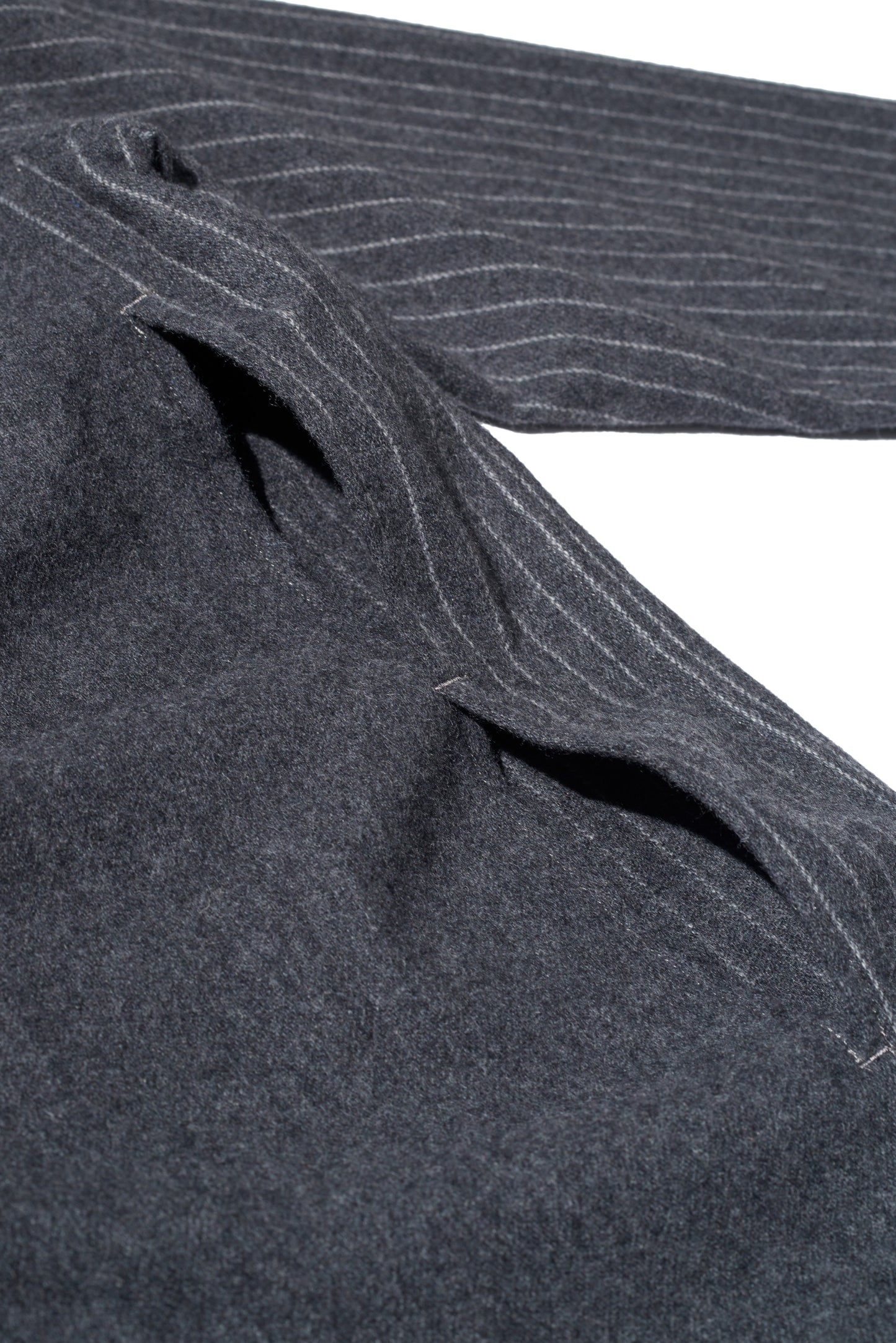 RESEARCHED PAJAMA SHIRT/ ECO WOOL