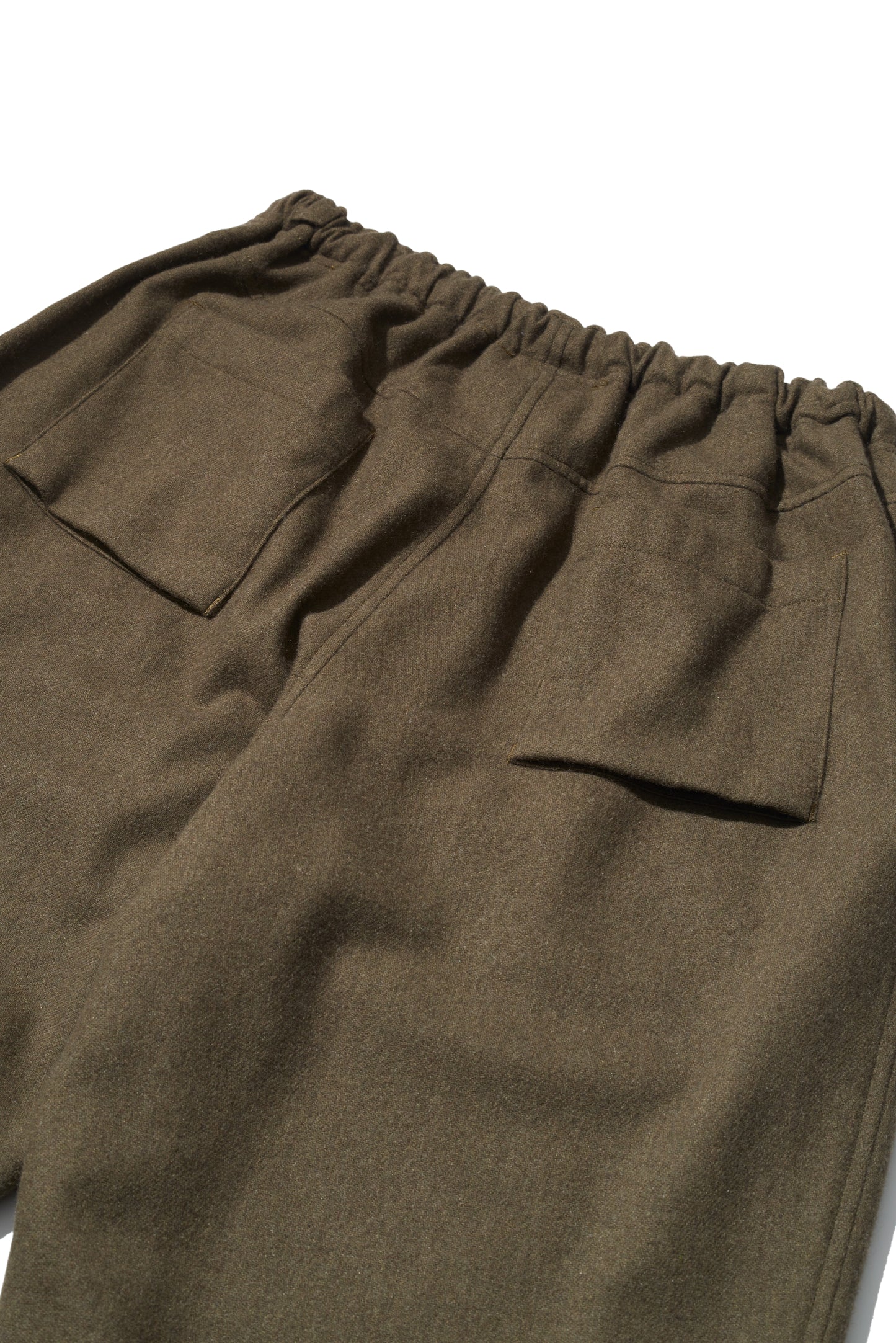 RESEARCHED WIDE EASY SLACKS/ ECO WOOL