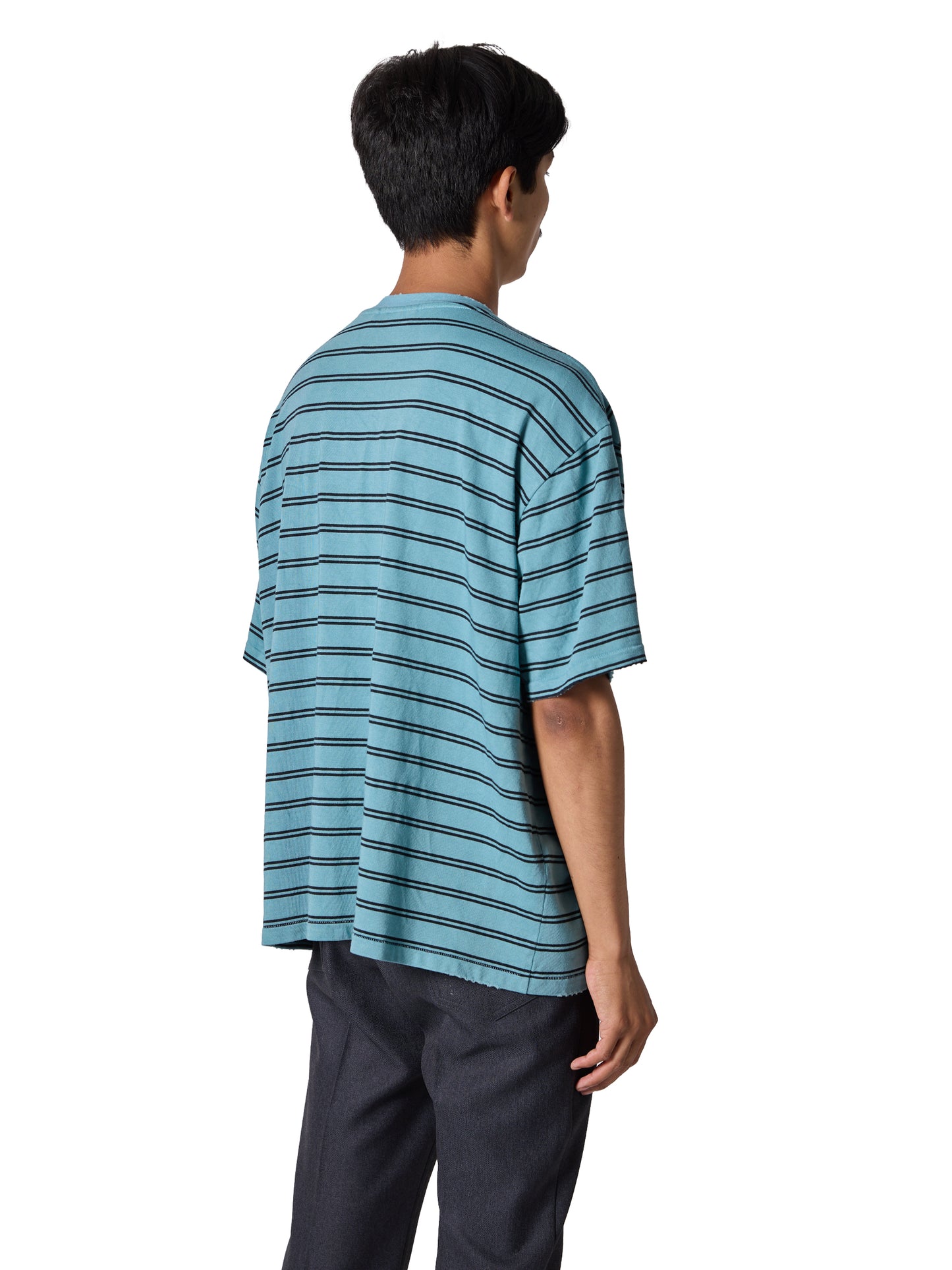 RESEARCHED TEE SS / COTTON BORDER JERSEY