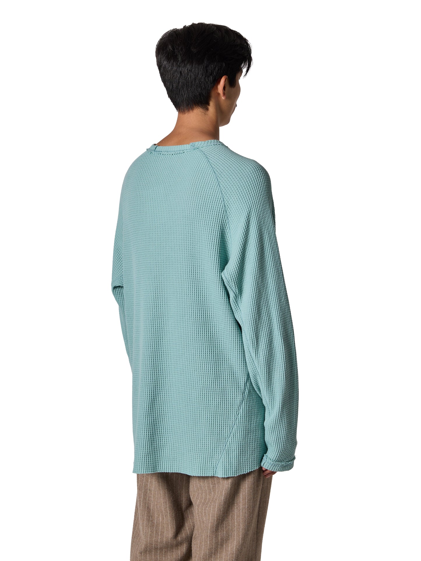ORGANIZED PULLOVER TOP / COTTON THERMAL