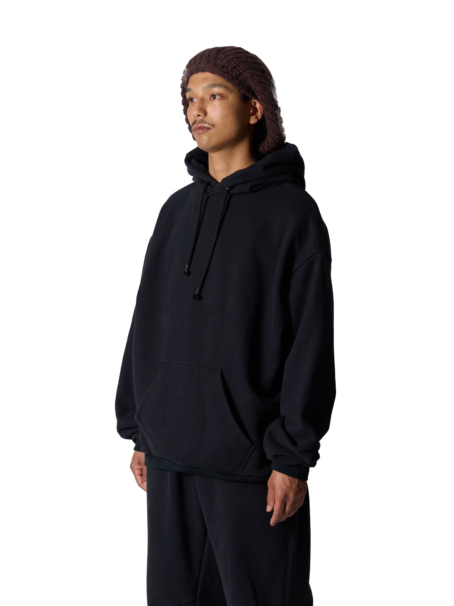 RESEARCHED PULLOVER PARKA / COTTON SWEAT