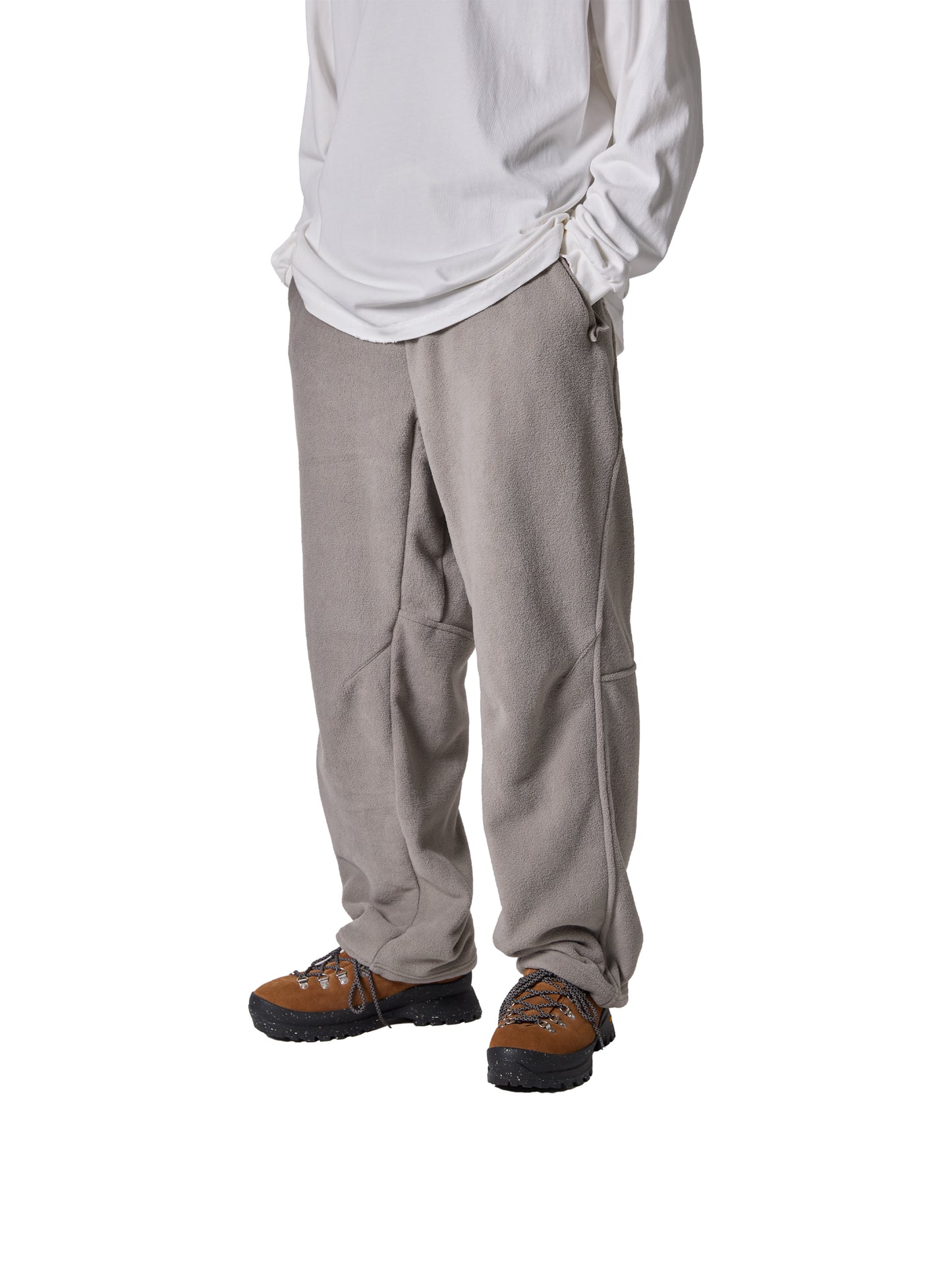 ORGANIZED WIDE EASY PANTS / PE.MICRO FLEECE
