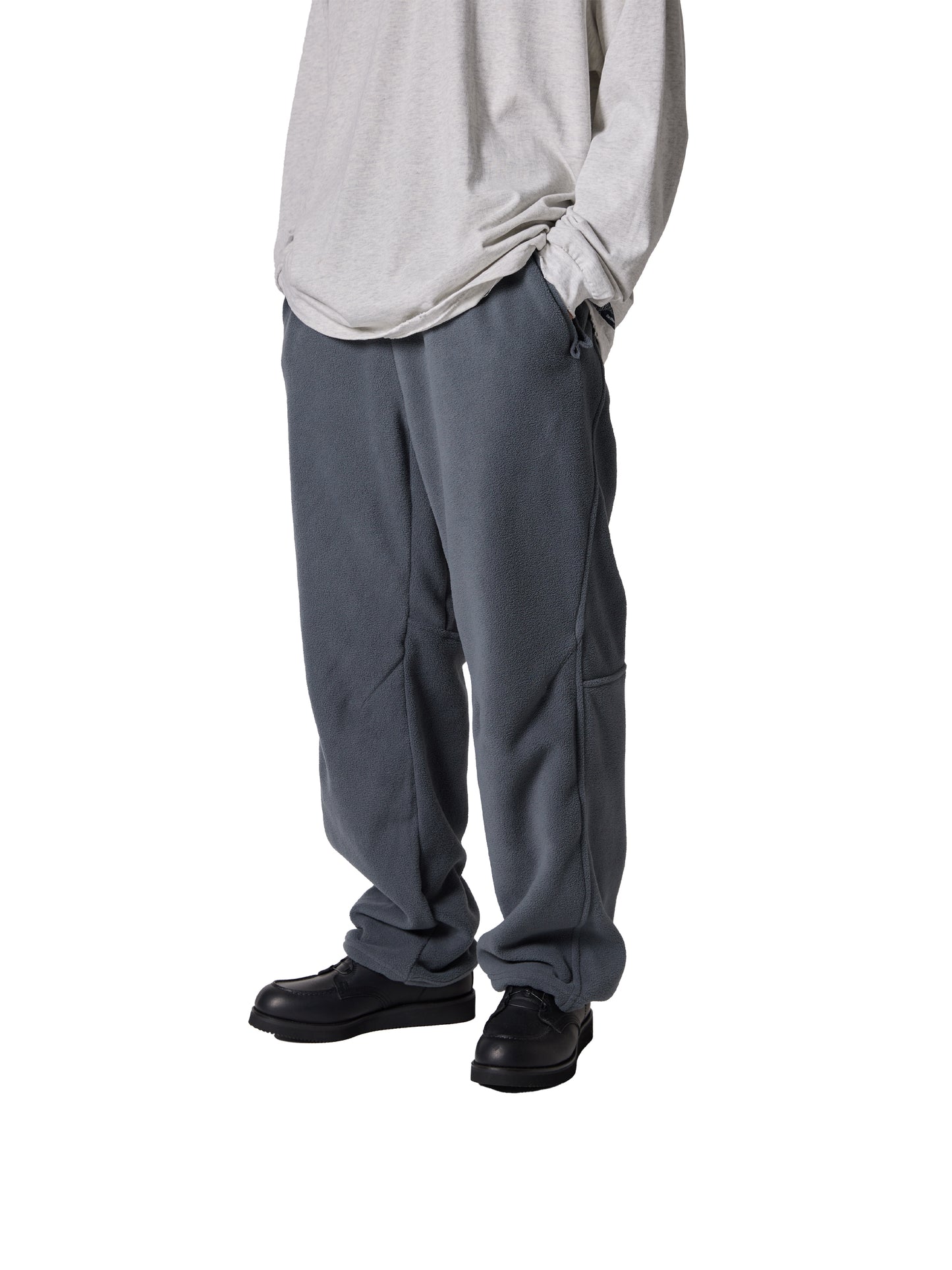 ORGANIZED WIDE EASY PANTS / PE.MICRO FLEECE
