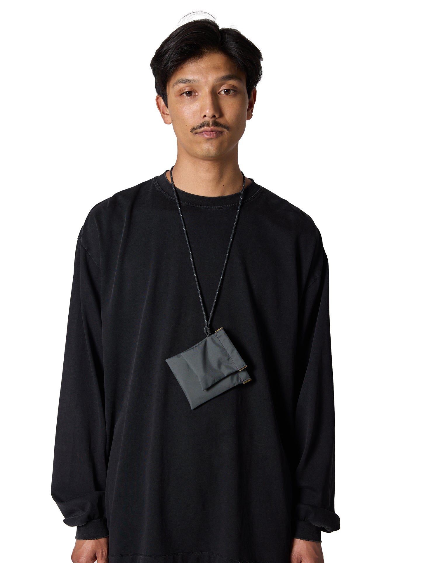W PURSE NECKLACE / 3L NYLON TWILL × ZEPTEPI