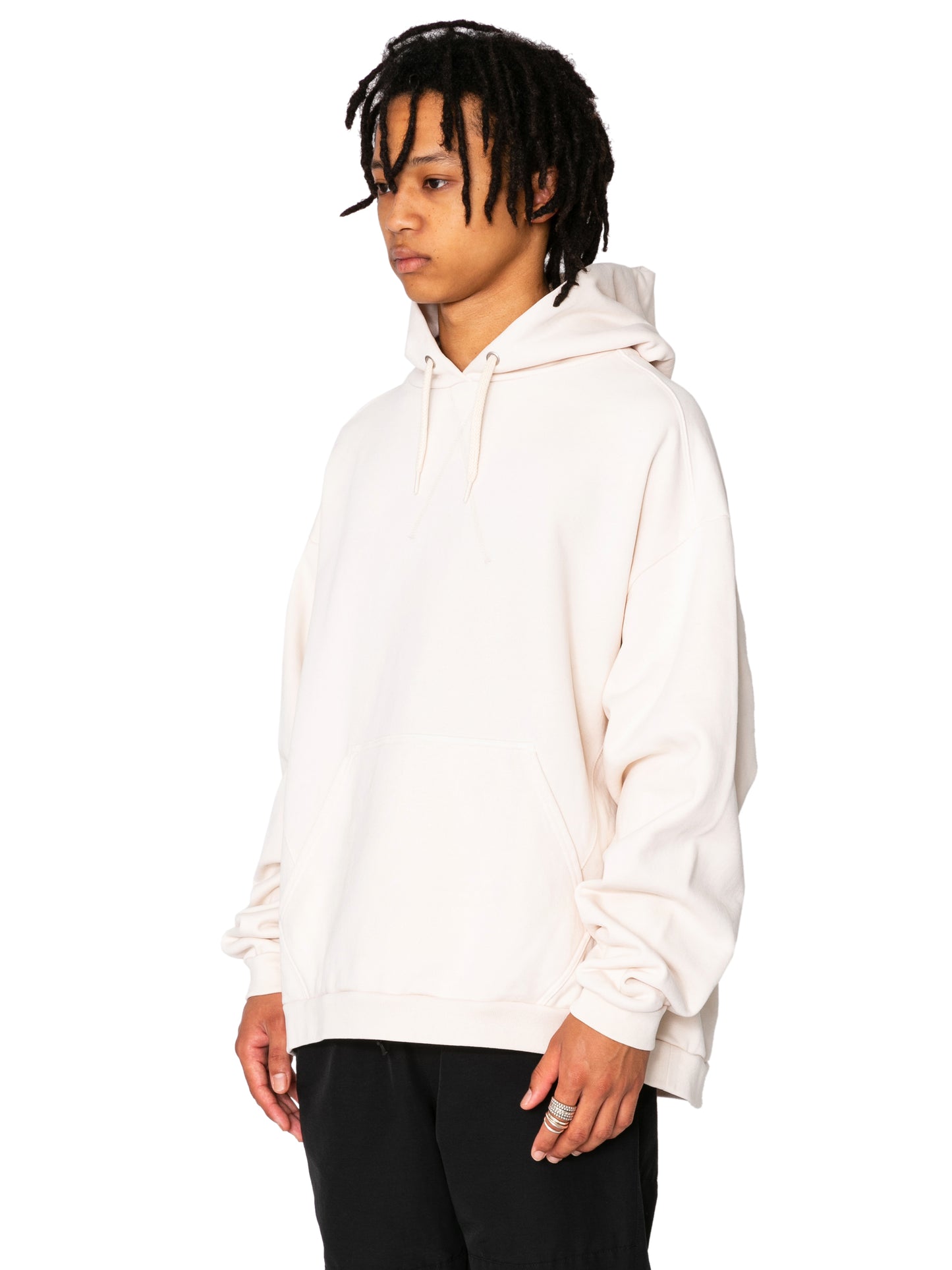 RESEARCHED HOODED PULLOVER/ 12oz C.FLEECE