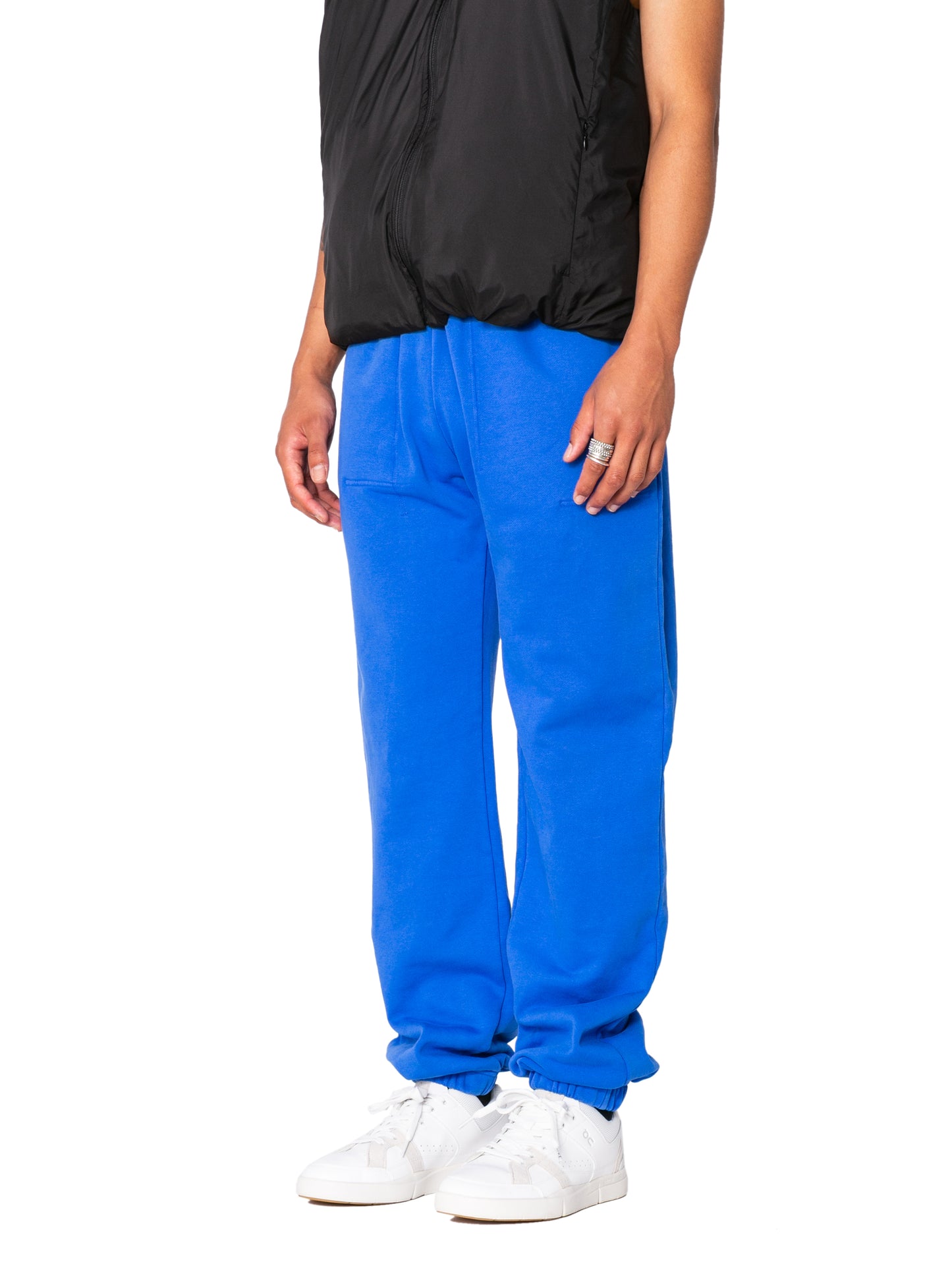 RESEARCHED RIB EASY PANTS/ 12oz C.FLEECE