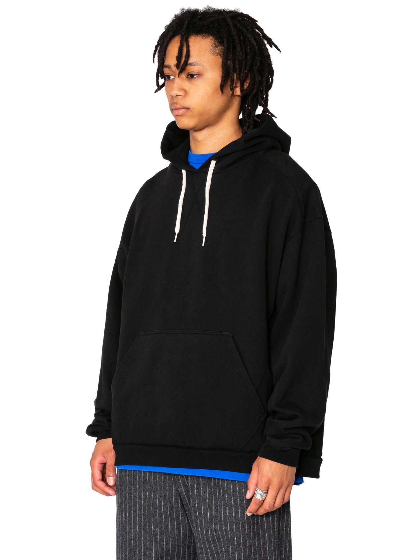 RESEARCHED HOODED PULLOVER/ 12oz C.FLEECE