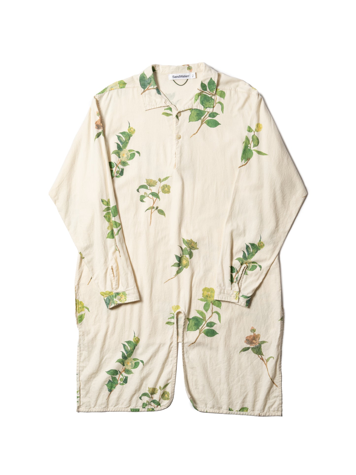 CRAFTED LONG PULLOVER / COTTON PEACH SKIN TWILL × DEAN AIZAWA
