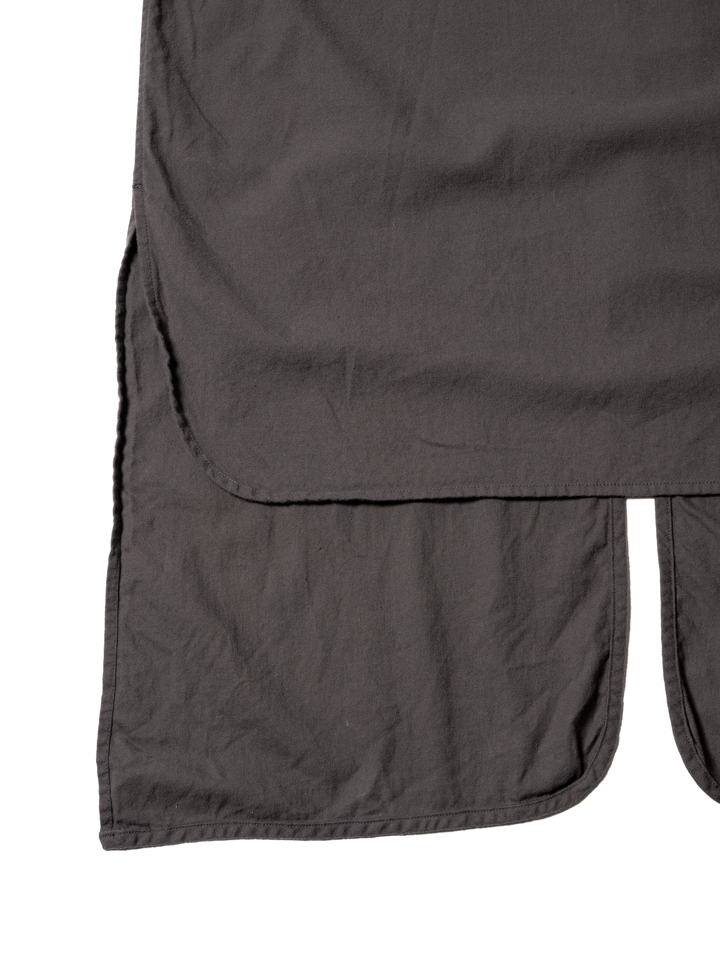 CRAFTED LONG PULLOVER / COTTON PEACH SKIN TWILL