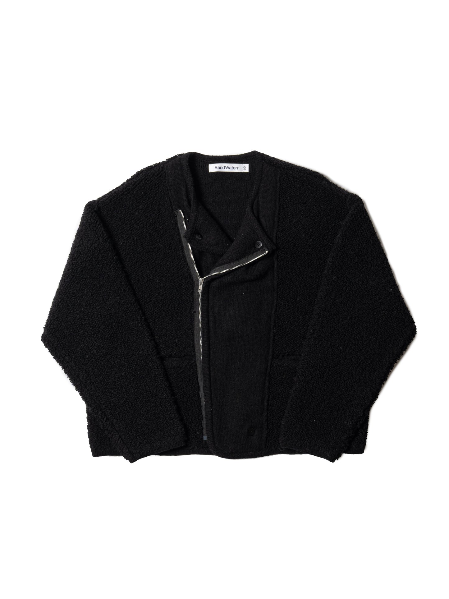 ORGANIZED CARDIGAN / WOOLEN YARN