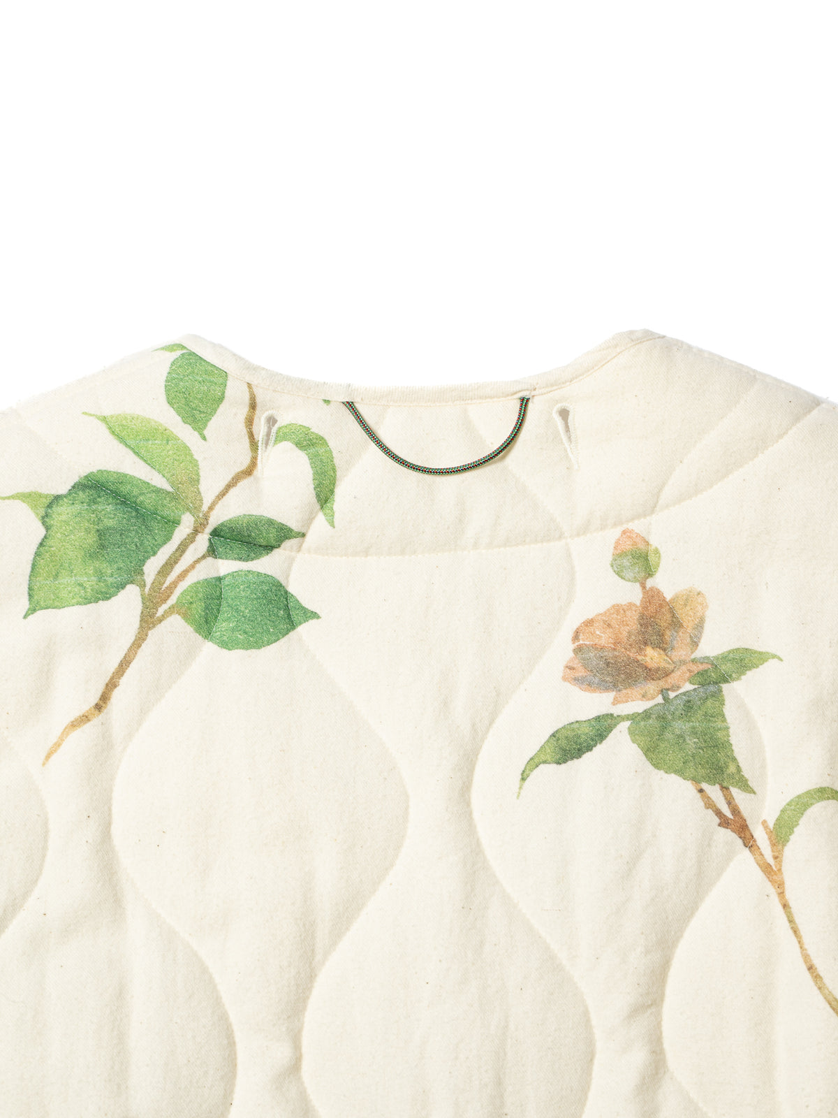 ORGANIZED QUILTED BLOUSON / COTTON PEACH SKIN TWILL × DEAN AIZAWA
