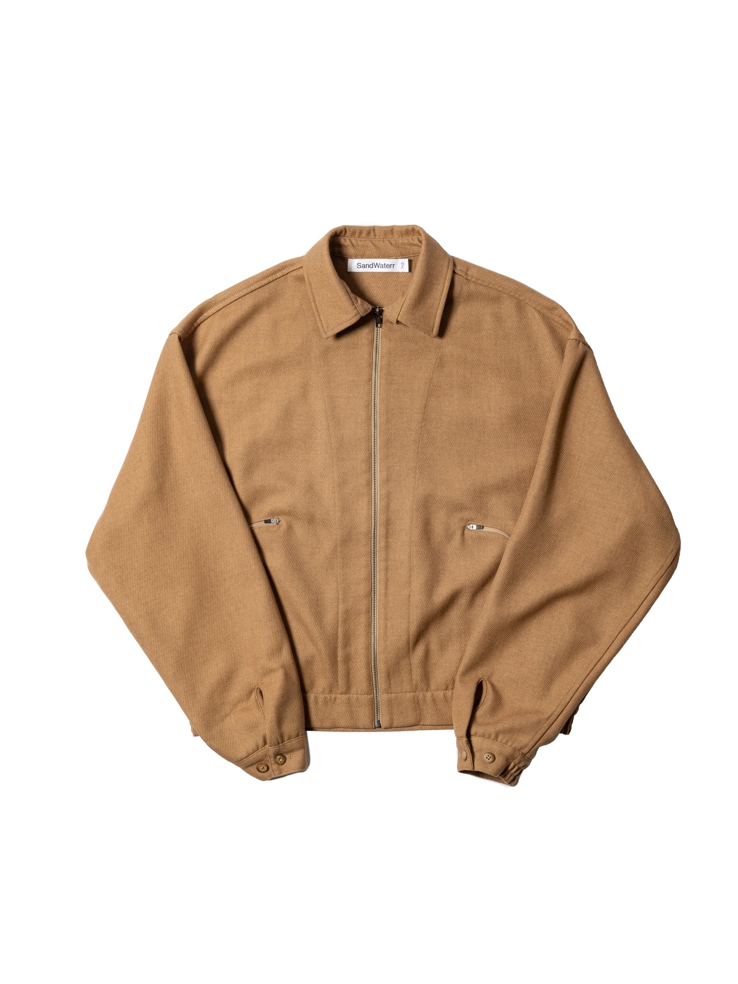 CRAFTED BLOUSON / WOOL MIX TWILL
