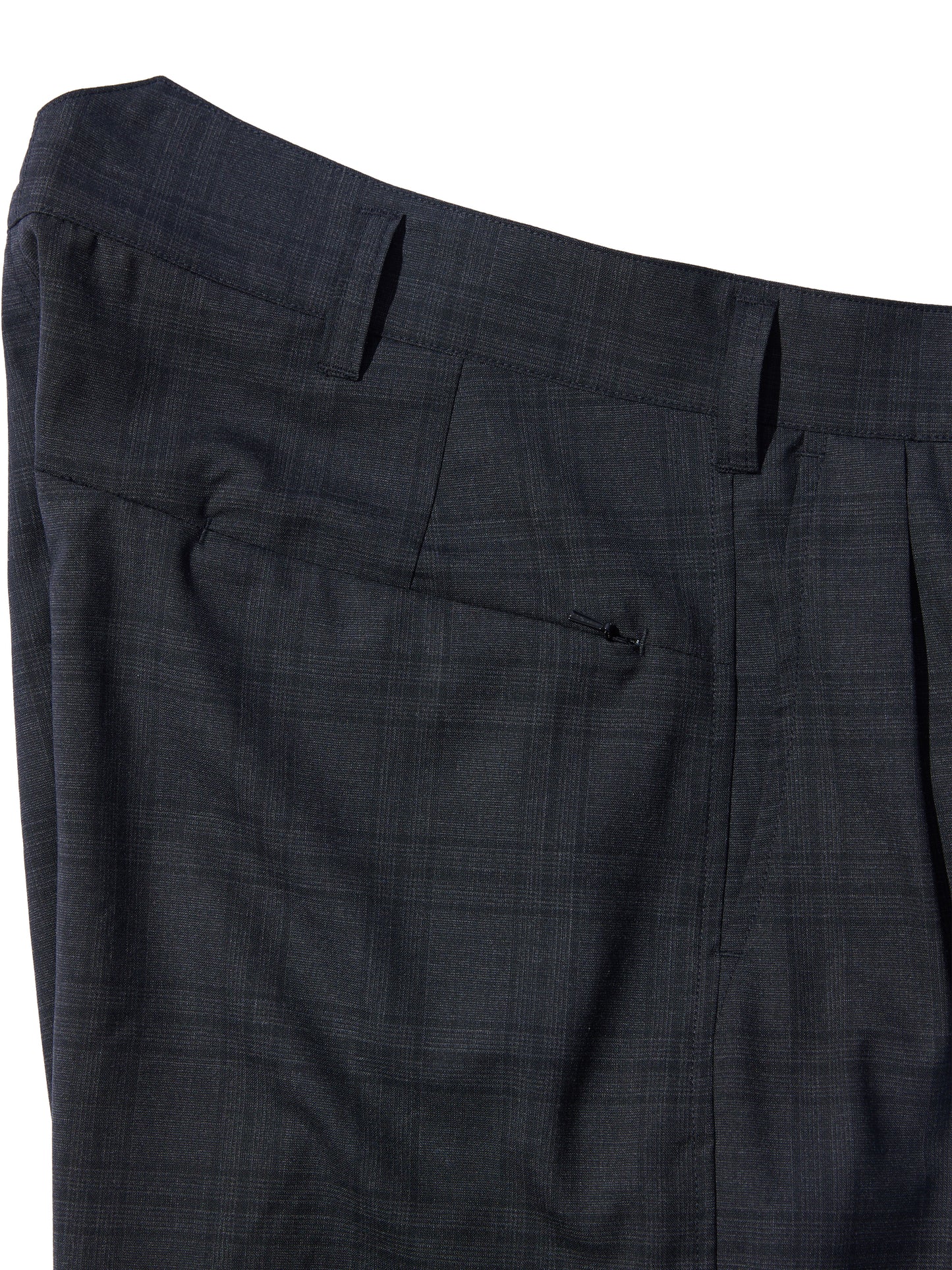 RESEARCHED 3/4 SLACKS / SUMMER WOOL SATIN