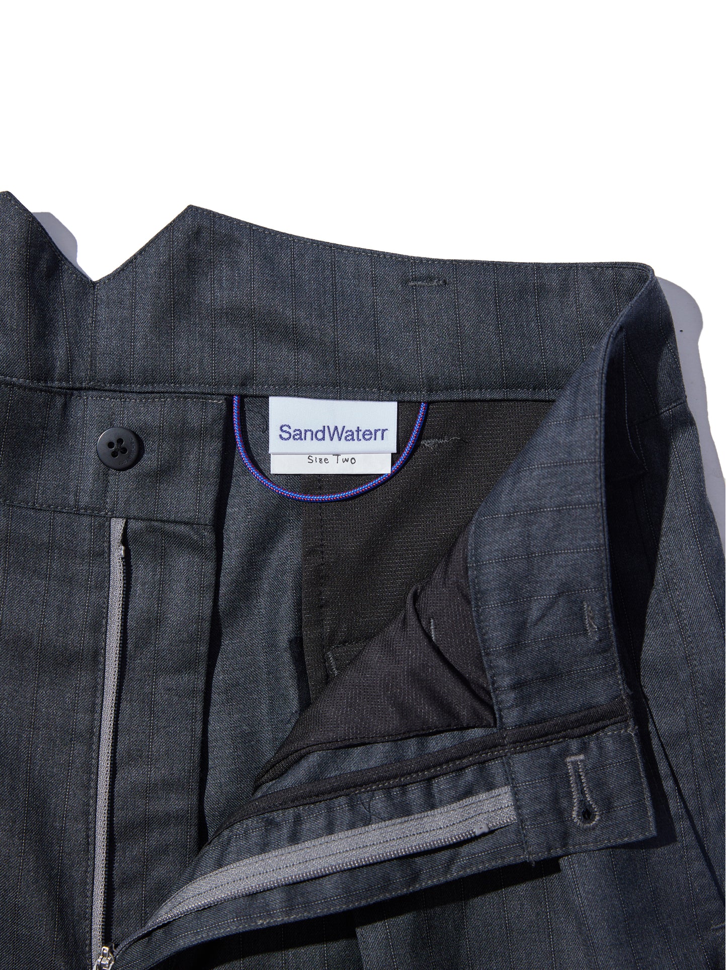RESEARCHED 3/4 SLACKS / SUMMER WOOL SATIN