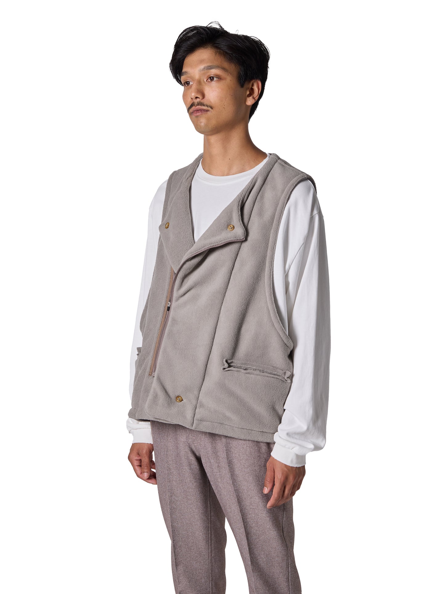 ORGANIZED VEST / PE.MICRO FLEECE