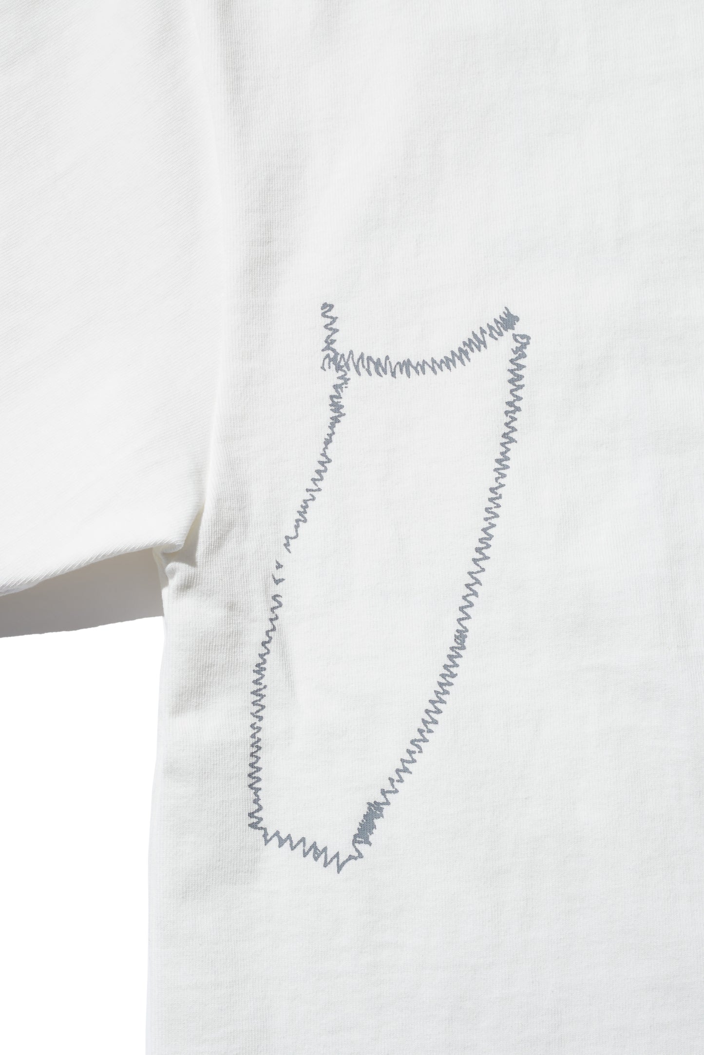 CREW NECK TEE11oz C.JERSEY / SASHIKO