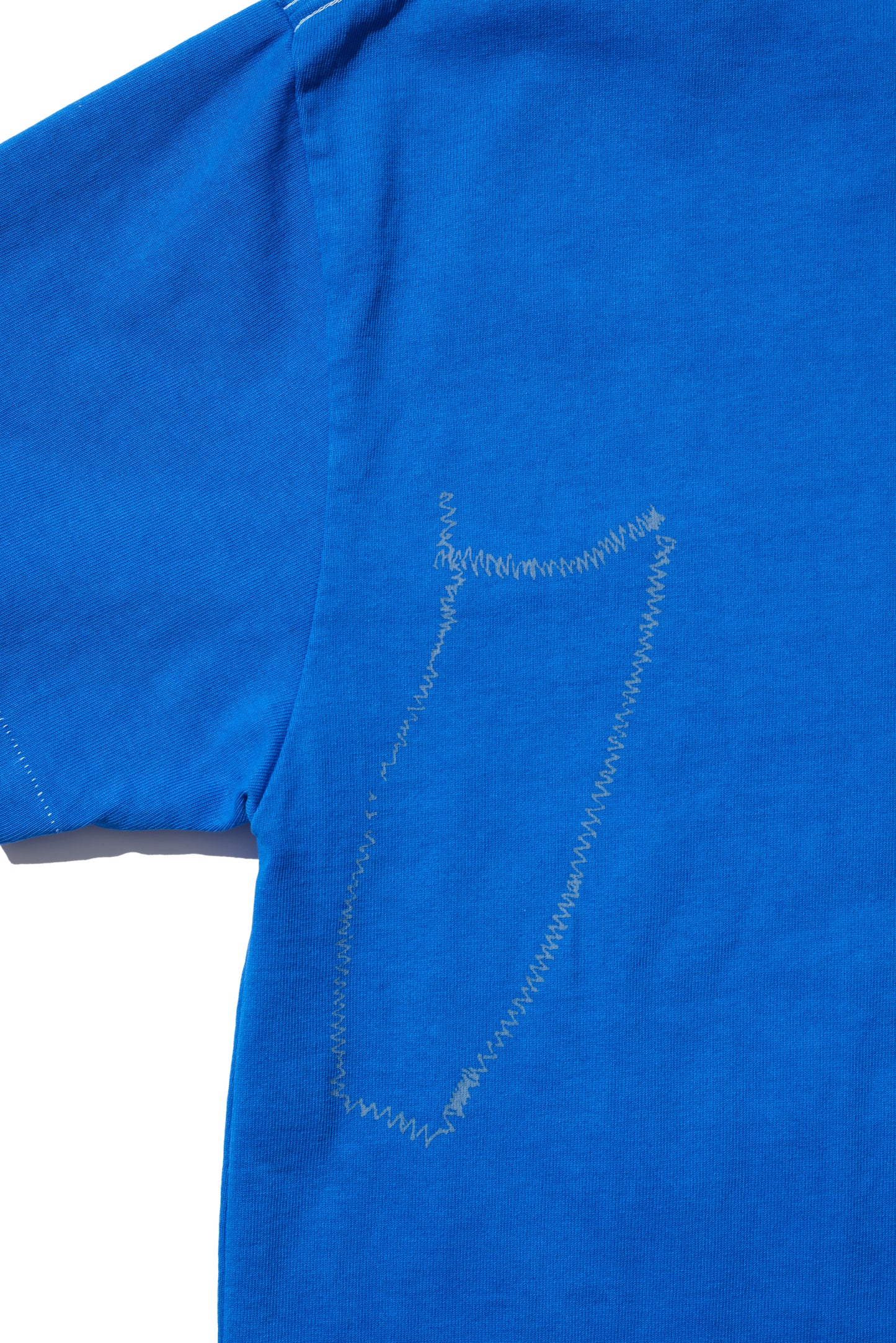 CREW NECK TEE11oz C.JERSEY / SASHIKO