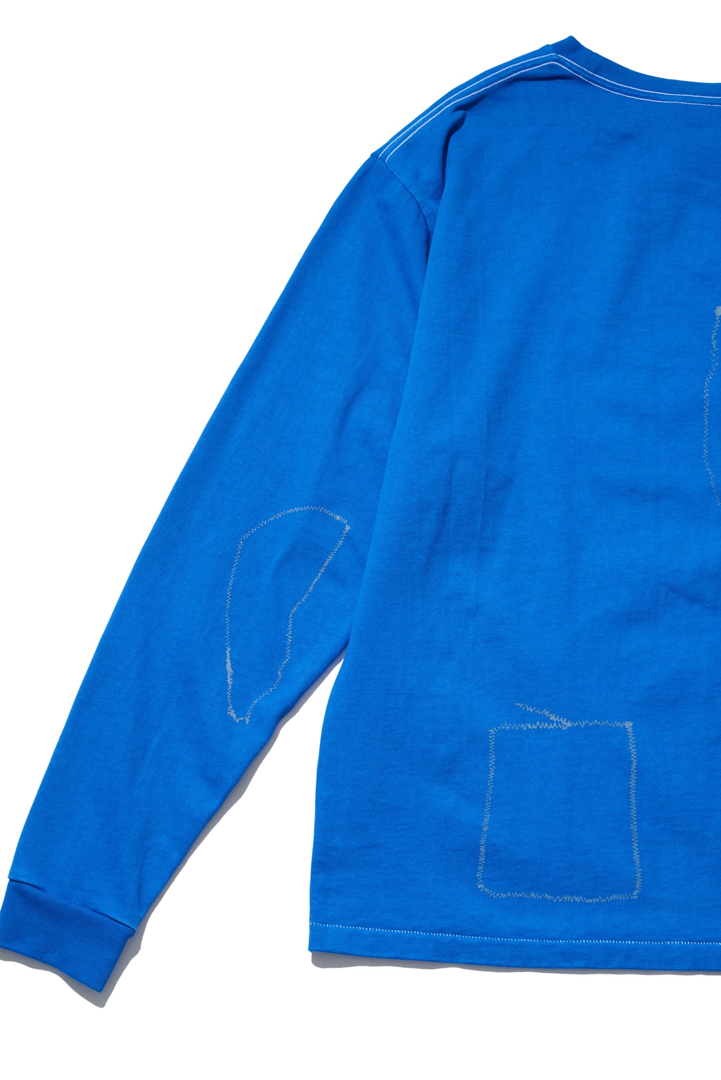 CREW NECK LSTEE11oz C.JERSEY / SASHIKO